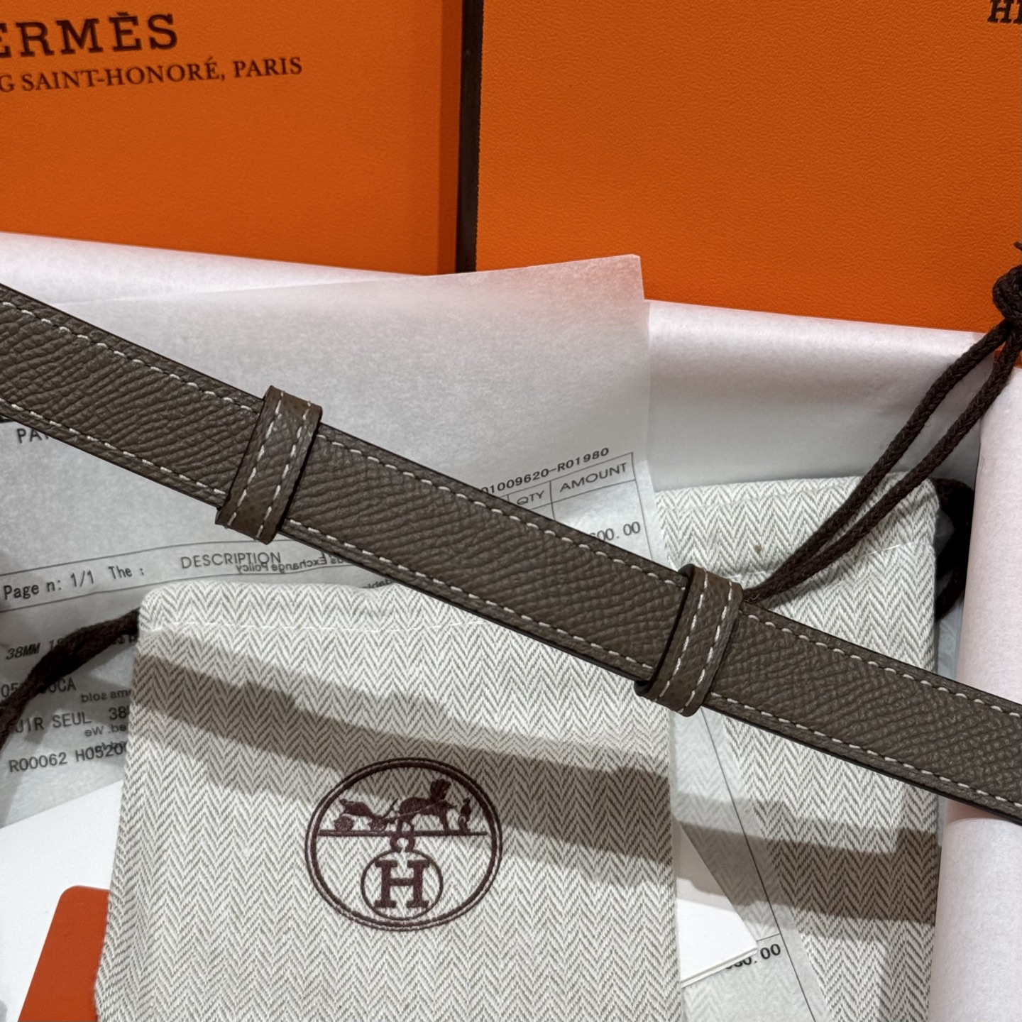 H家 レディース腰带 Epsom小牛皮製 高品質316精鋼