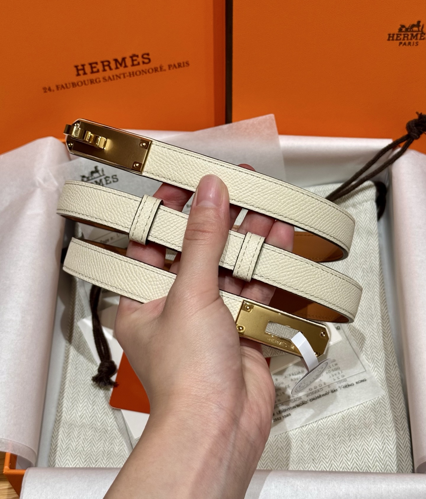 H家 レディース 腰帯 Epsom小牛皮製 高品質デザイン