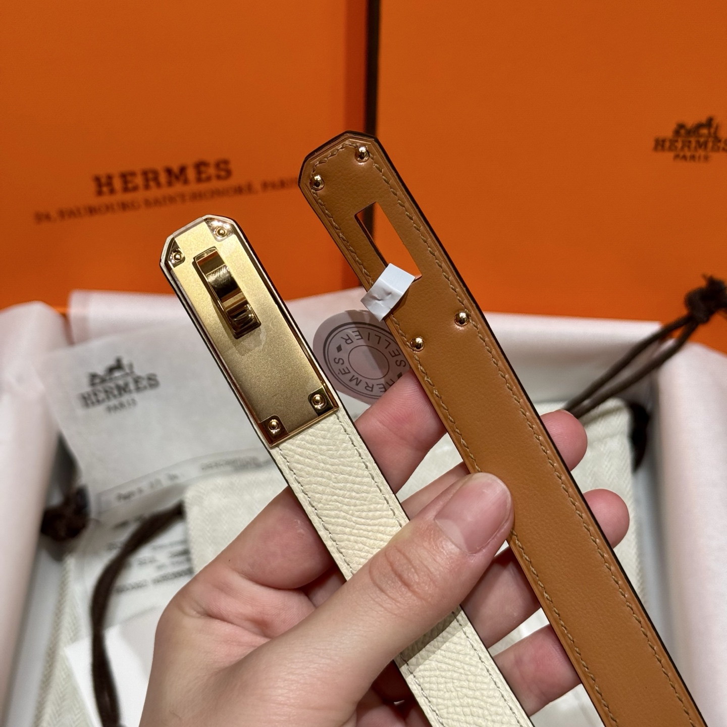 H家 レディース 腰帯 Epsom小牛皮製 高品質デザイン