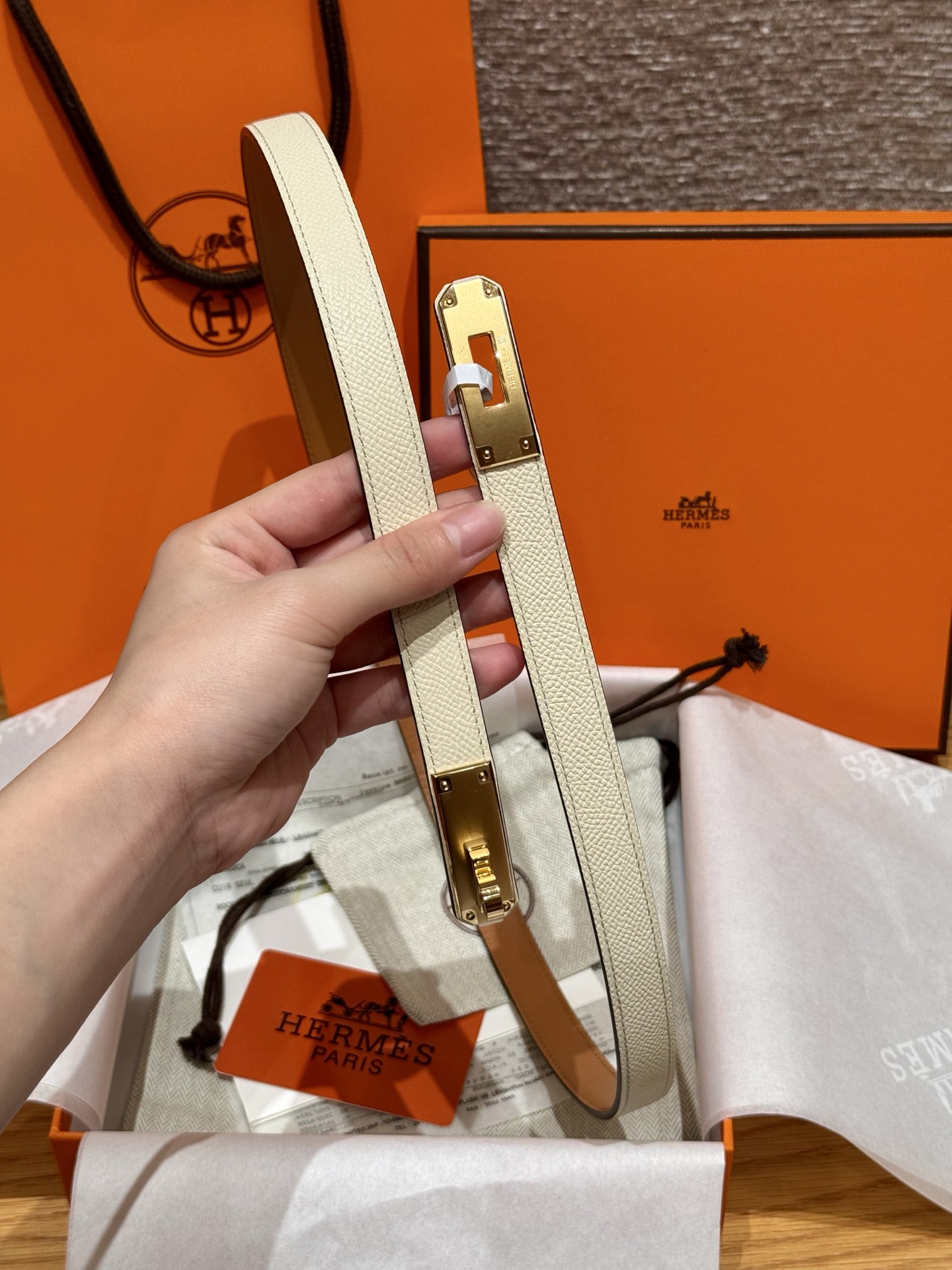 H家 レディース 腰帯 Epsom小牛皮製 高品質デザイン