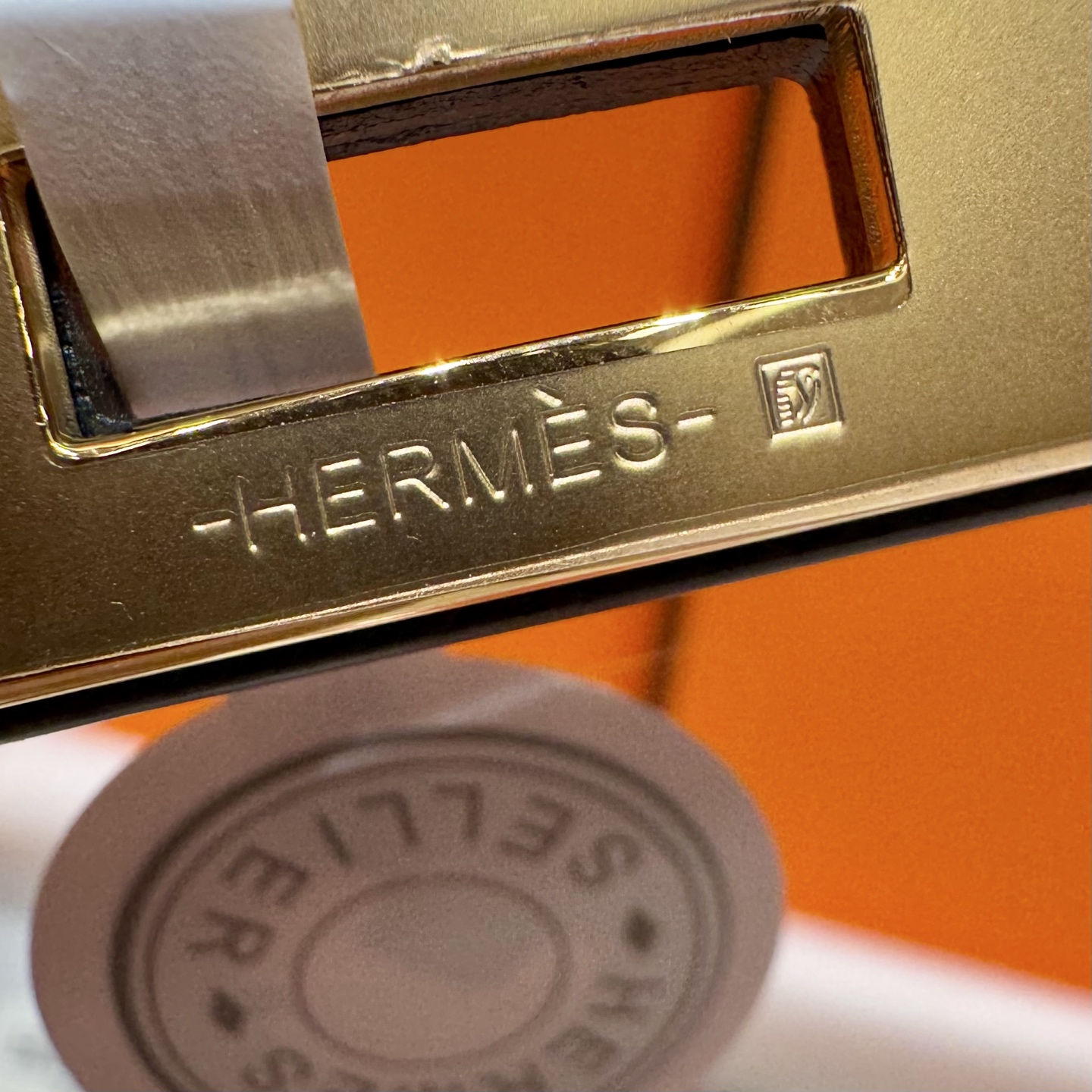 H家 レディース 腰帯 Epsom小牛皮と316精鋼の高級デザイン