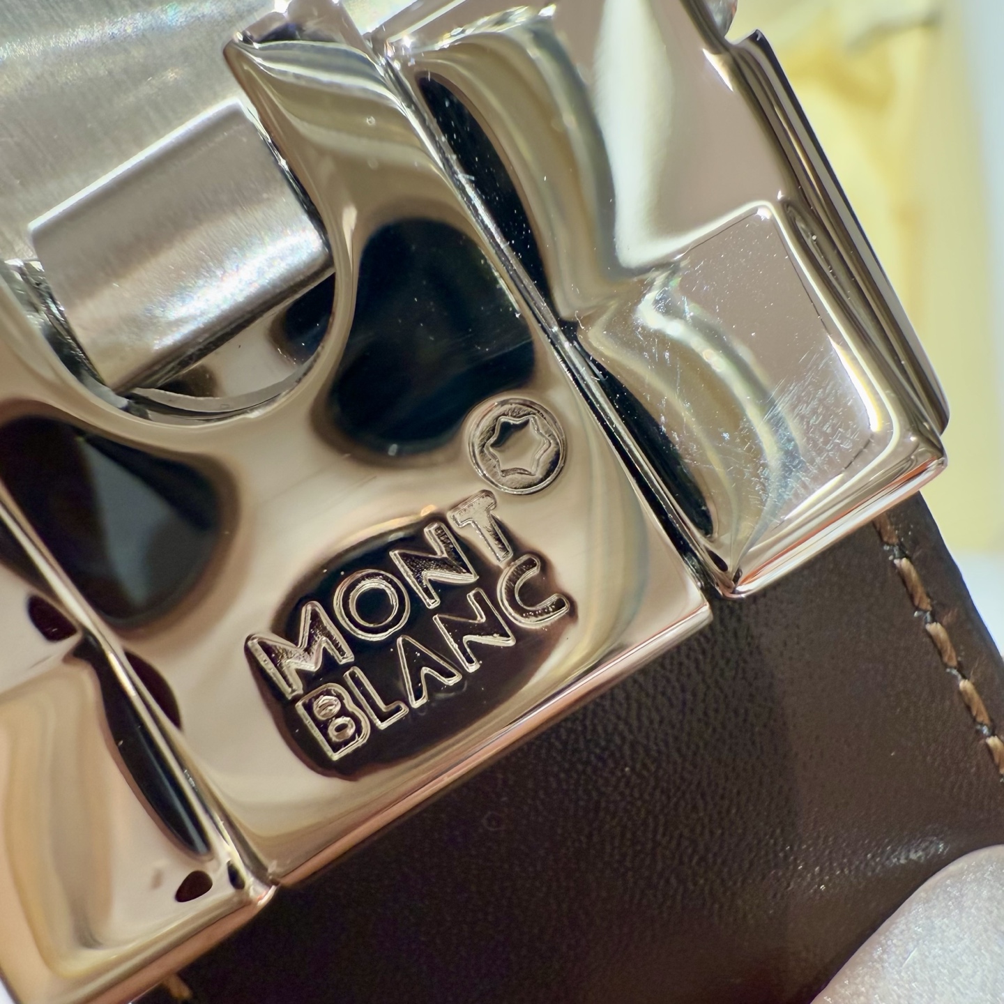 China Replica Montblanc Belt MBBT0409-1369