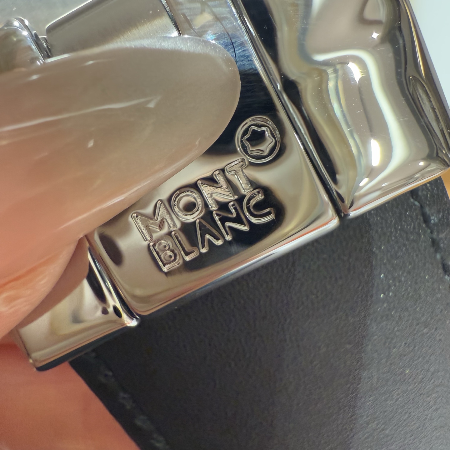 China Replica Montblanc Belt MBBT0409-459