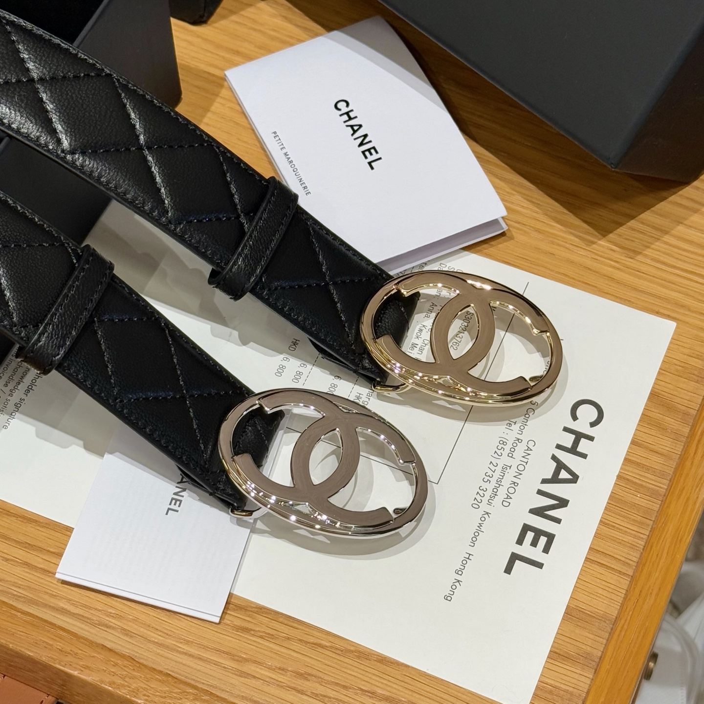 [Chanel Belts]Sheepskin texture is super soft and the hardware buttons are ver