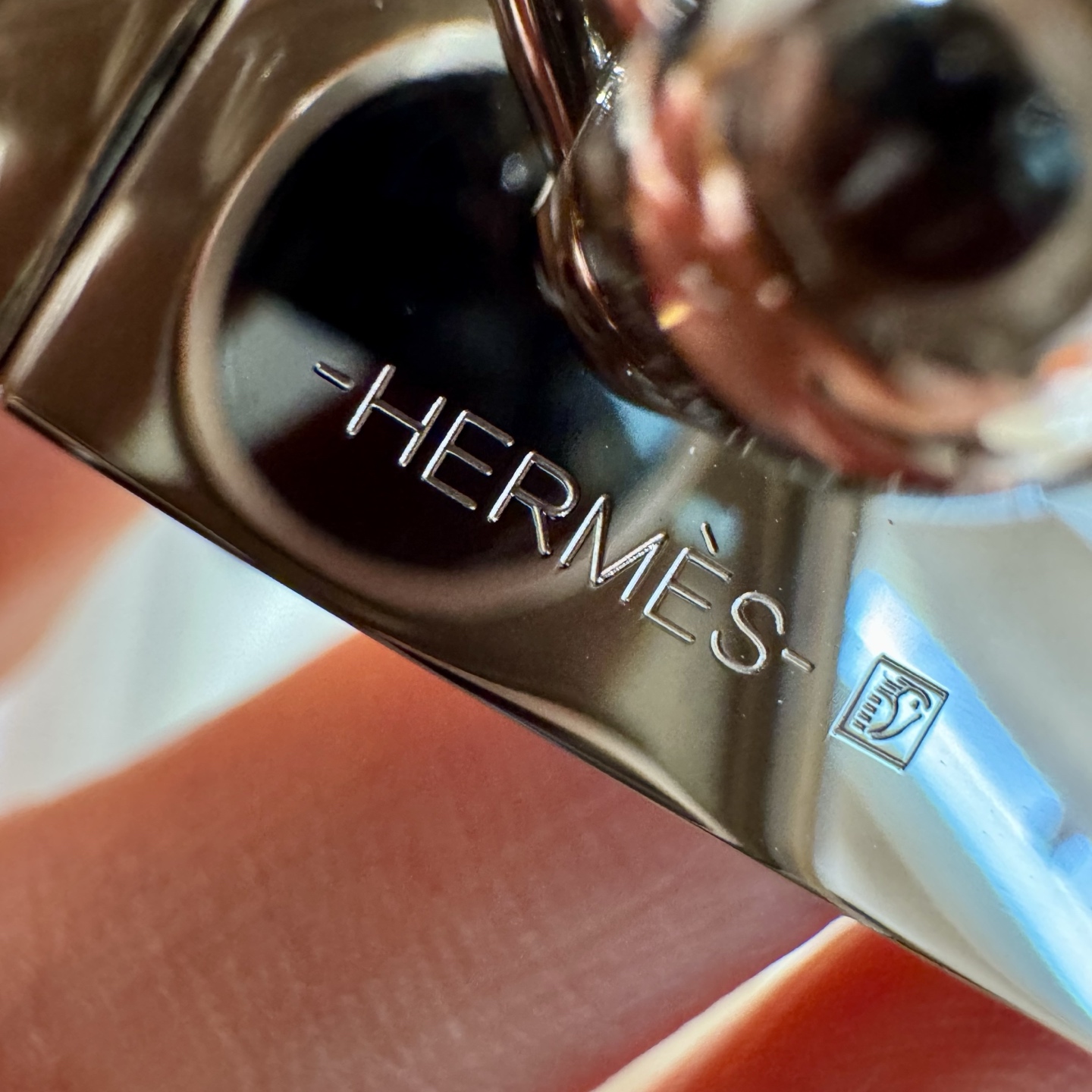 H家調節可能な女性用Epsom小牛皮腰ベルト