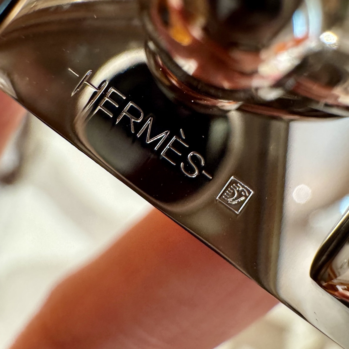 H家新款女款調節腰帶 Epsom小牛皮製・自由調整可能