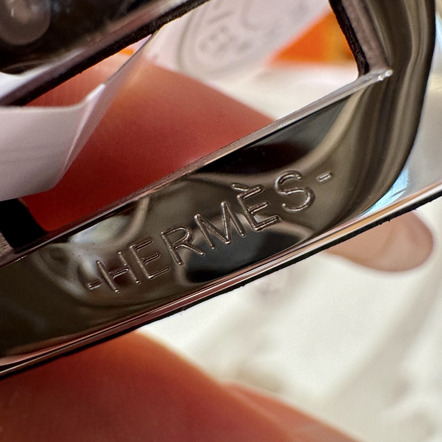 H家新款平纹小牛皮腰带 - 調整可能なデザイン