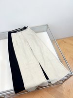 Chanel Clothing Pants & Trousers Splicing Fashion