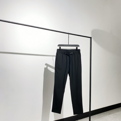 Men's Black Drawstring Waist Casual Pants Comfortable Stretch Fabric 1 Men's Black Drawstring Waist Casual Pants Comfortable Stretch Fabric