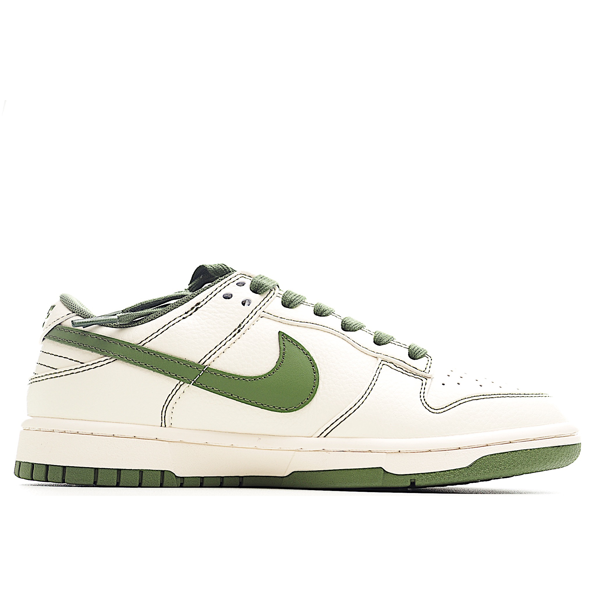 220 39-5.WW Nk SB Dunk Low Supreme联名-军绿双勾 周年高端定制 低帮休闲板鞋 XX2025-319