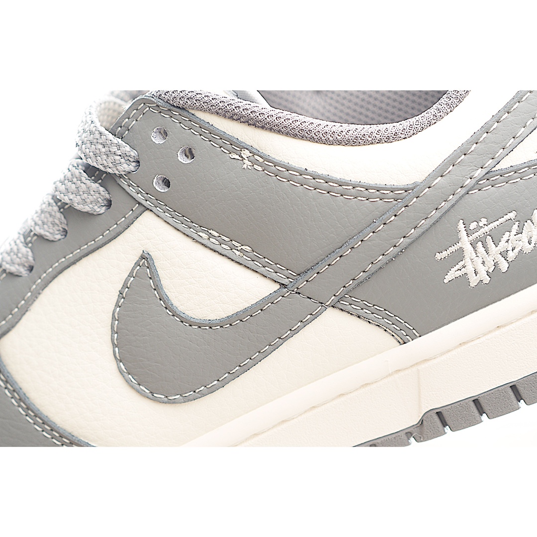 Nk SB Dunk Low 斯图西联名-耀夜灰 周年高端定制 低帮休闲板鞋 BB9898-007
