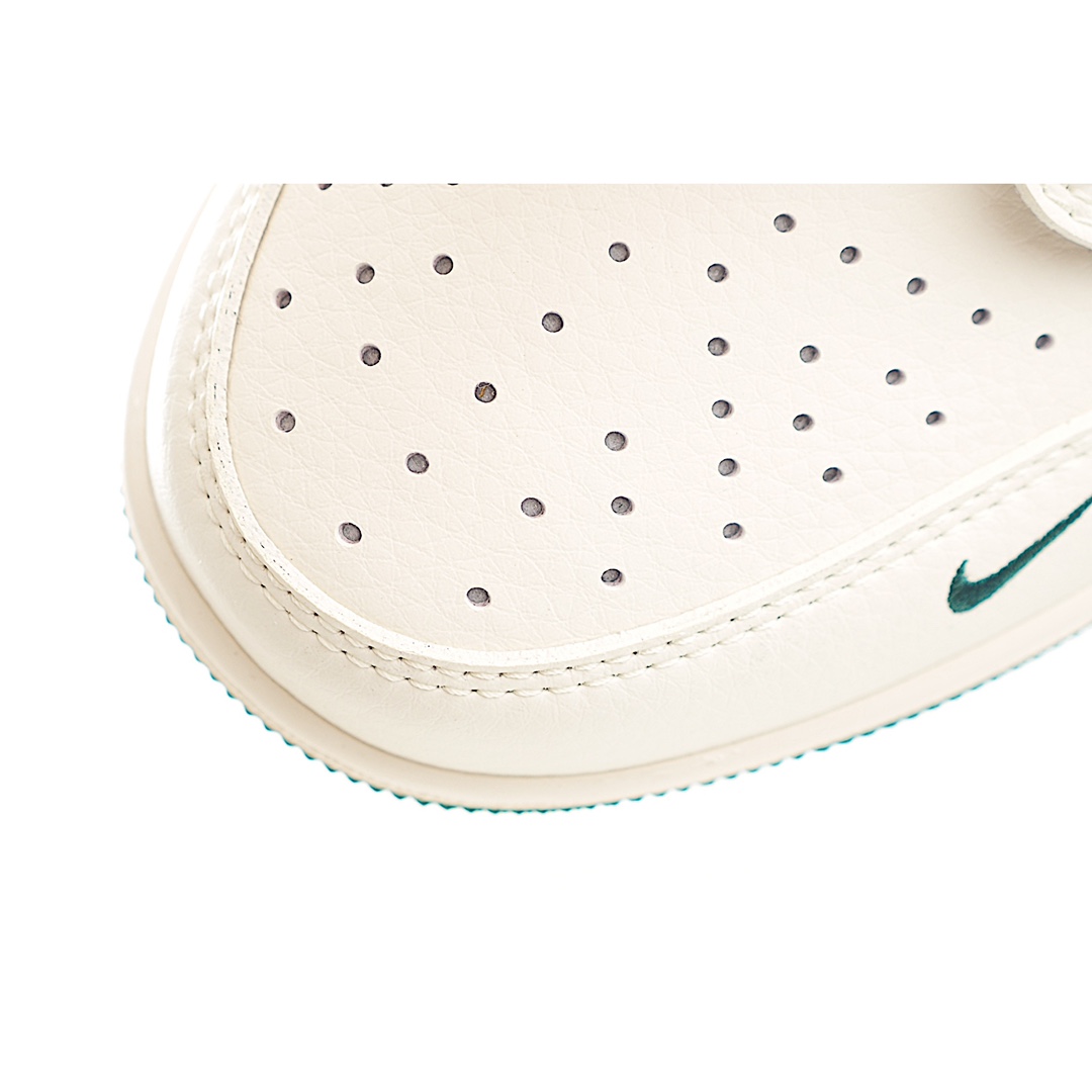 Travis Scott x Fragment Design x Air Jordan 1 Low SP AJ1 暴力熊联名-绿印花 低帮文化休闲板鞋 SJ2068-112