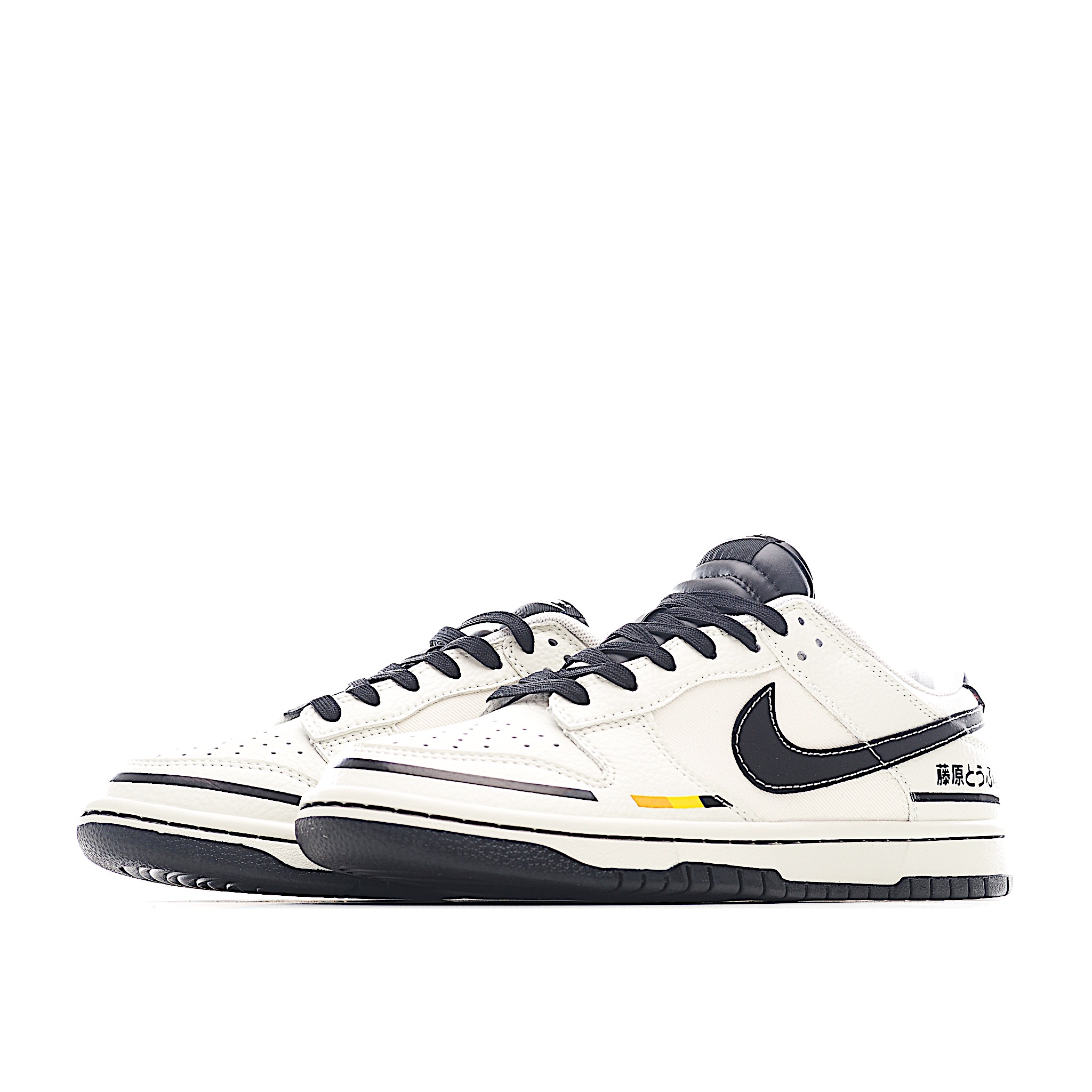 62-4.WY Nike SB Dunk Low 藤原豆腐店 白黑 CY5979-114