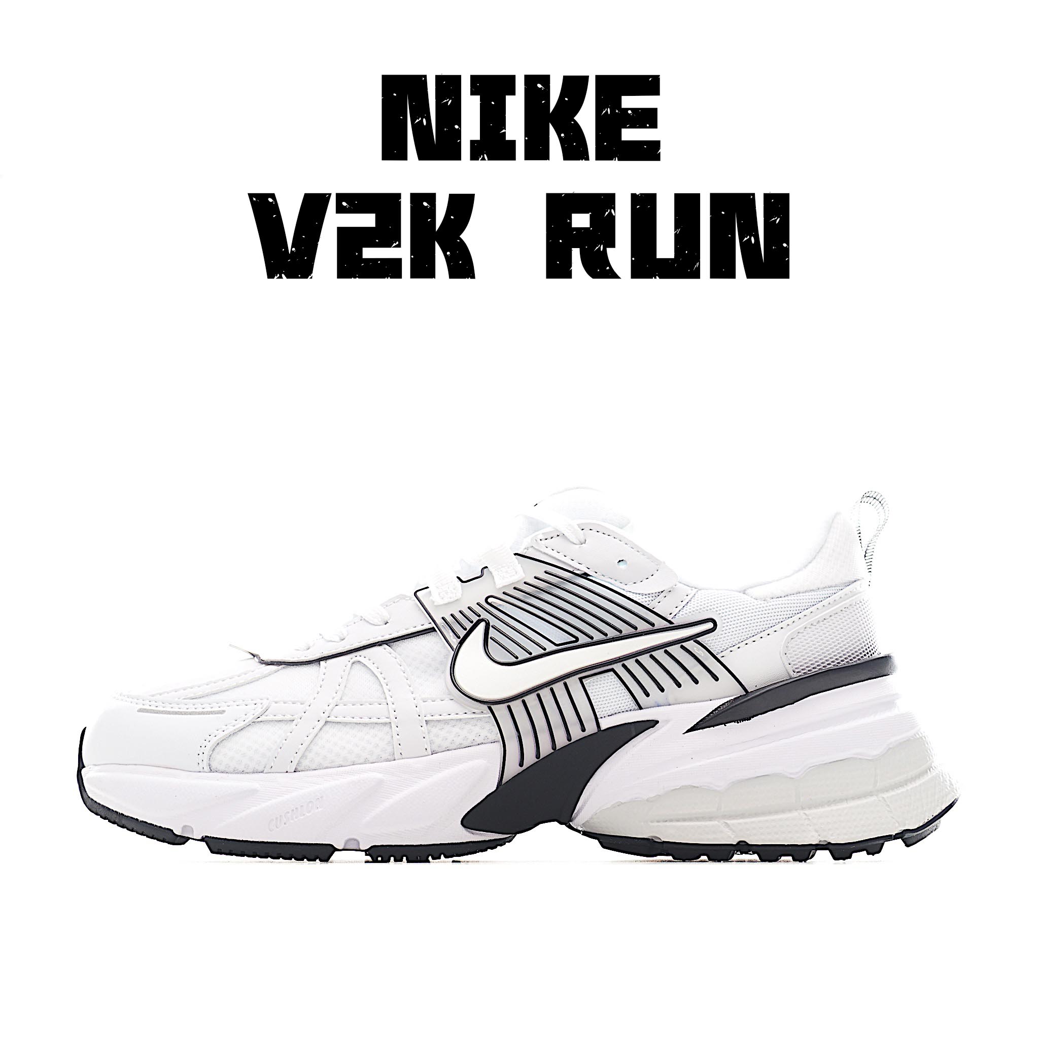 NIKE V2K Runtekk 减震防滑复古低帮跑步鞋 HF5342-100