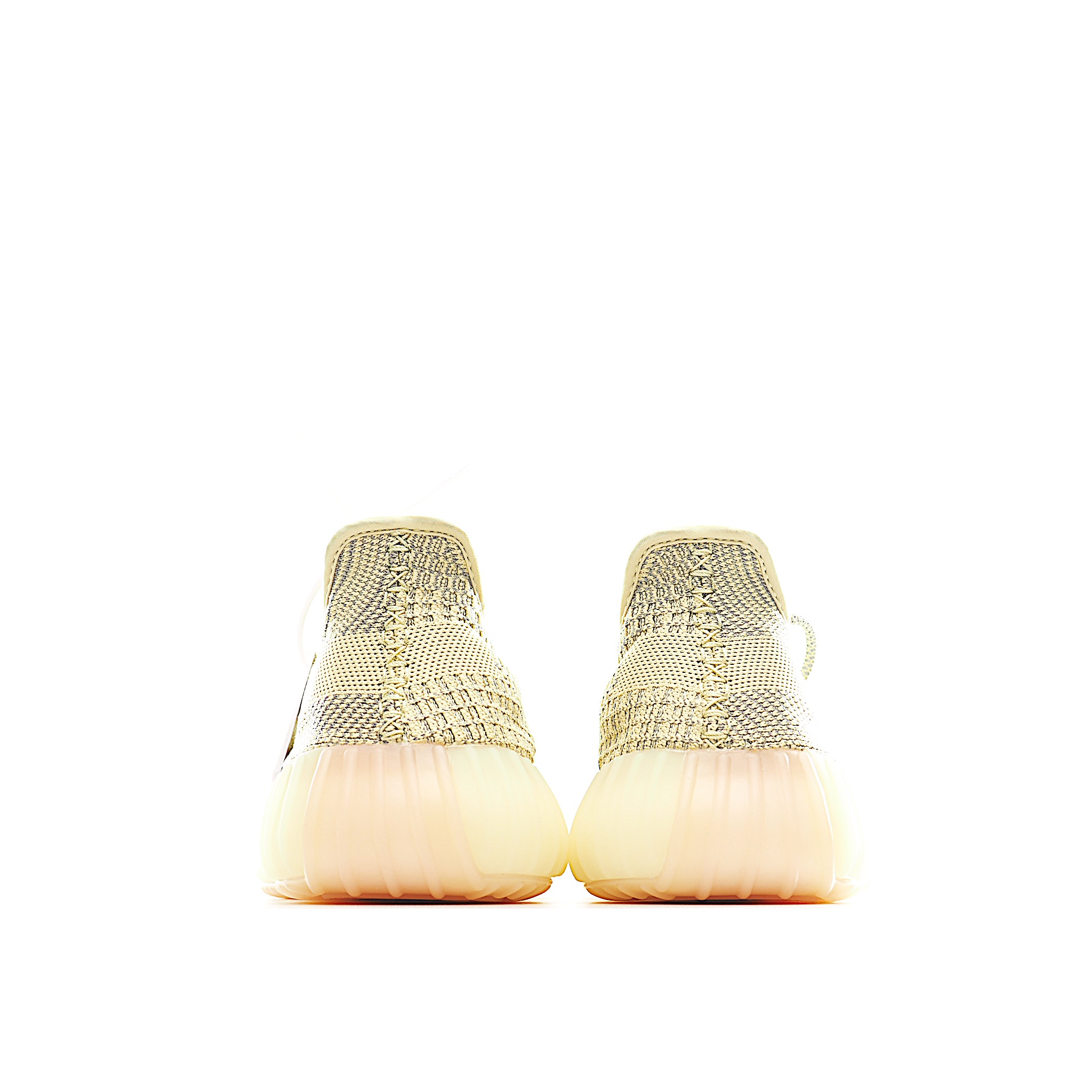 Adidas Kanye West x Adidas Yeezy Boost 350 V2 百搭轻便爆米花中底休闲运动慢跑鞋 FV3255