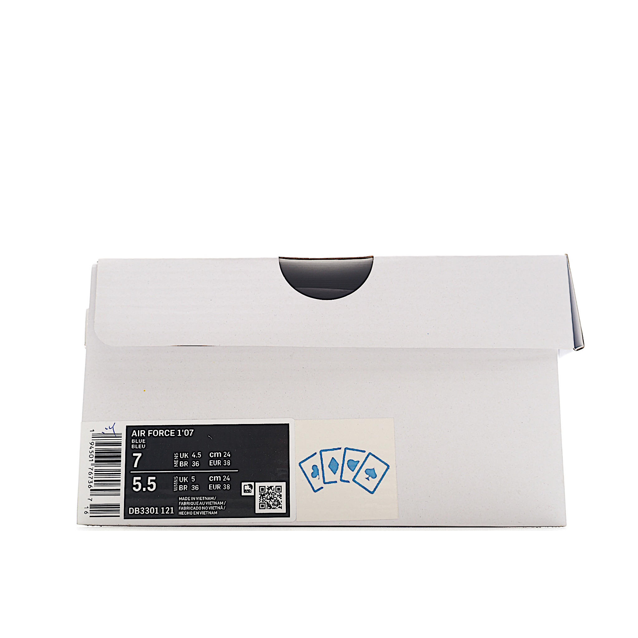 260 “怪盗基德”Nike Air Force 1 “Kaito Kuroba”#柯南漫画系列 空军一号定制低帮板鞋 DB3301-121