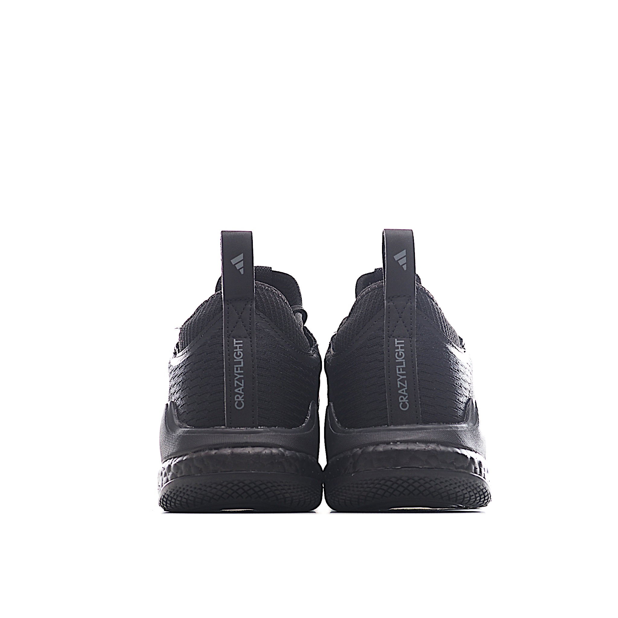 ADIDAS CRAZYFLIGHT MID 运动鞋 减震防滑 针织网面设计 鞋底采用真爆颗粒 三层组合大底 舒适透气 HQ3490