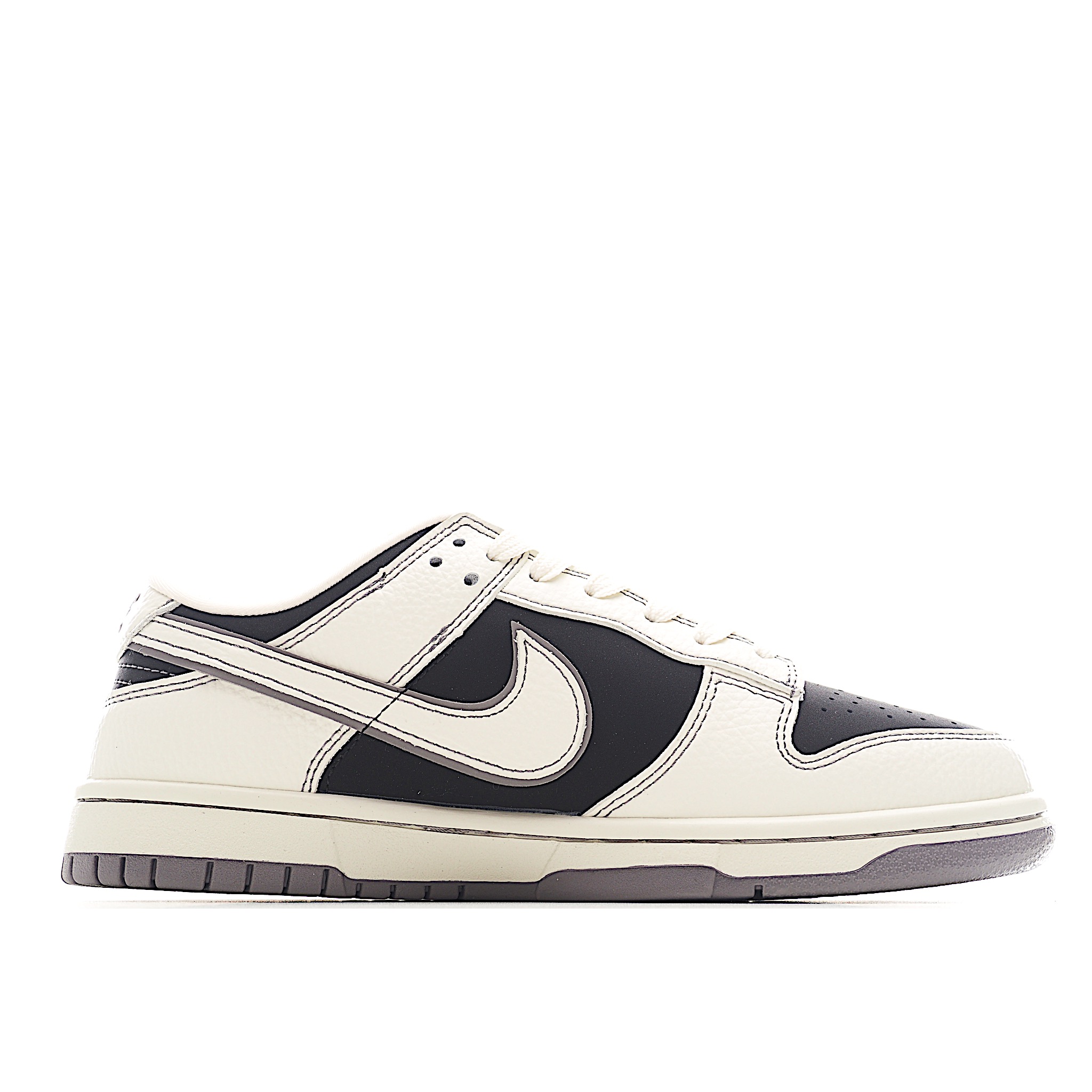 Nike SB Dunk Low 北面联名 奶白黑灰 周年高端定制 低帮休闲板鞋 SC9207-404