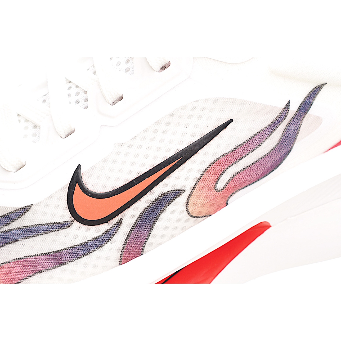 240 Nike Zoom Fly 6 Premium”Ekiden Pack“阿尔法飞行3代系列马拉松轻量超跑竞速运动慢跑鞋“针织白红火焰”HQ3498-100