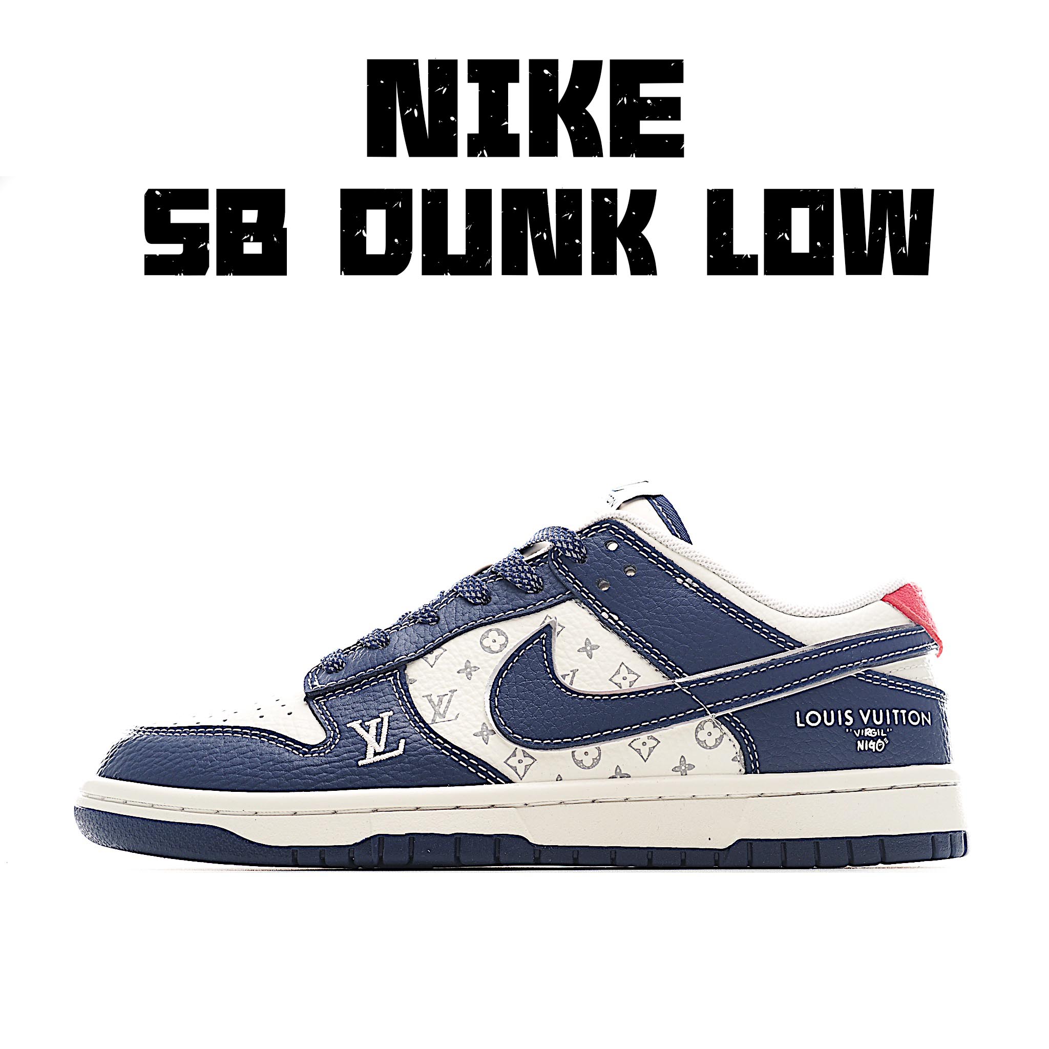 NIKE DUNK SB LOW LV联名款 蓝白 定制dunk 定制Dunk CY5979-112