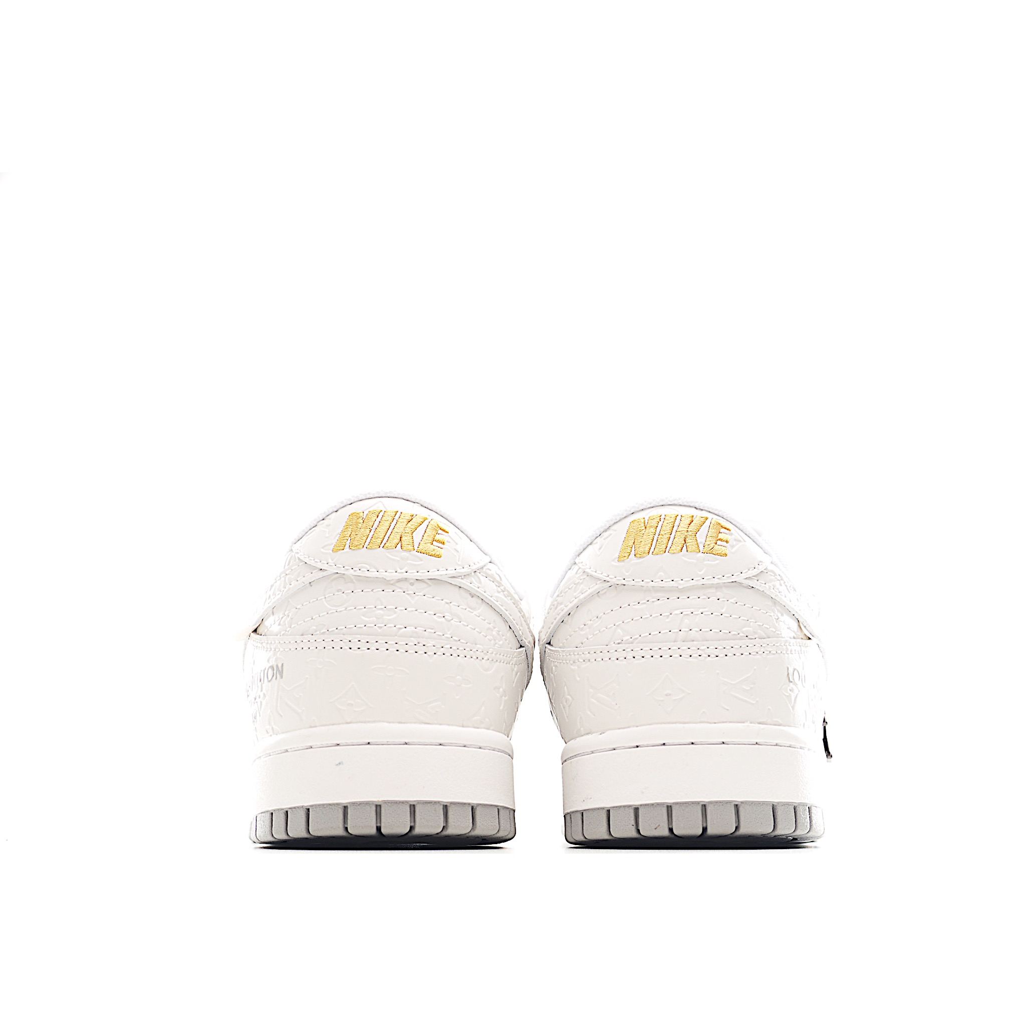 Nike SB Dunk Low LV联名 灰白暗印花 周年高端定制 低帮休闲板鞋 XX3168-140