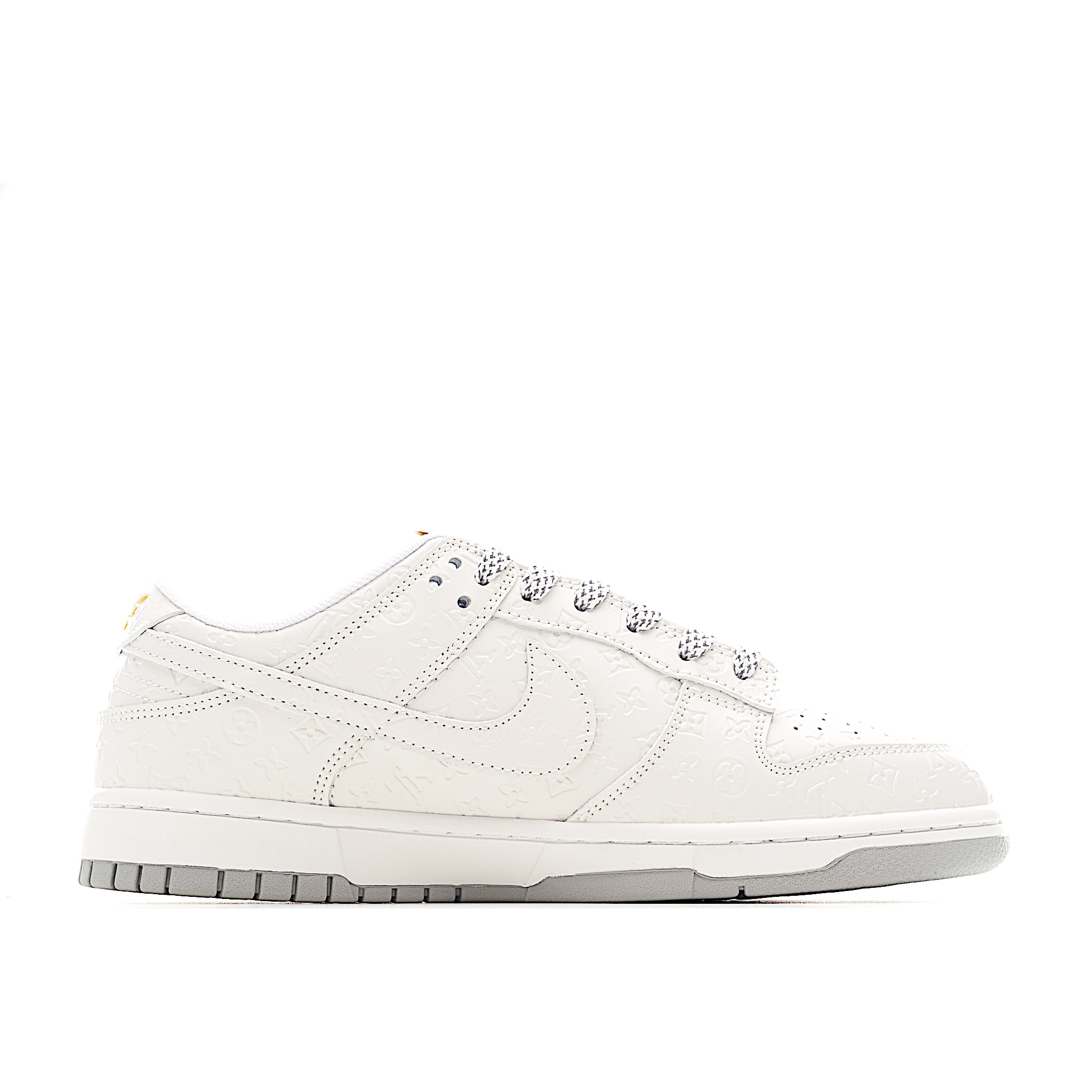 Nike SB Dunk Low LV联名 灰白暗印花 周年高端定制 低帮休闲板鞋 XX3168-140