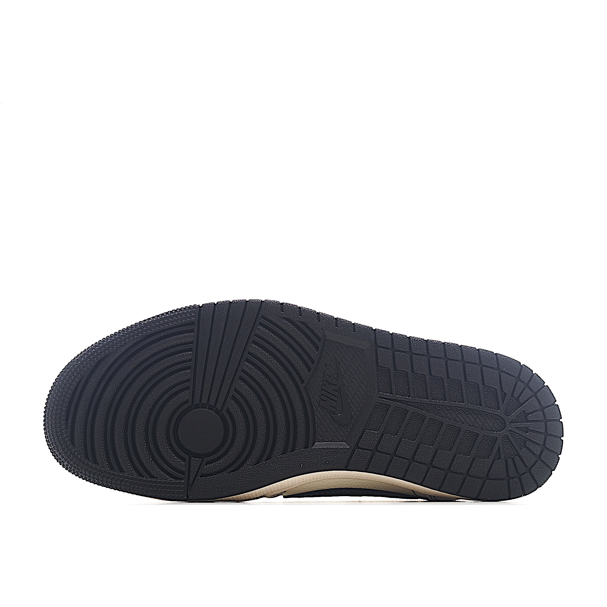 Travis Scott x Fragment Design x Air Jordan 1 Low SP AJ1 乔1 斯图西联名 米黑织布 低帮文化休闲板鞋 YX5066-301