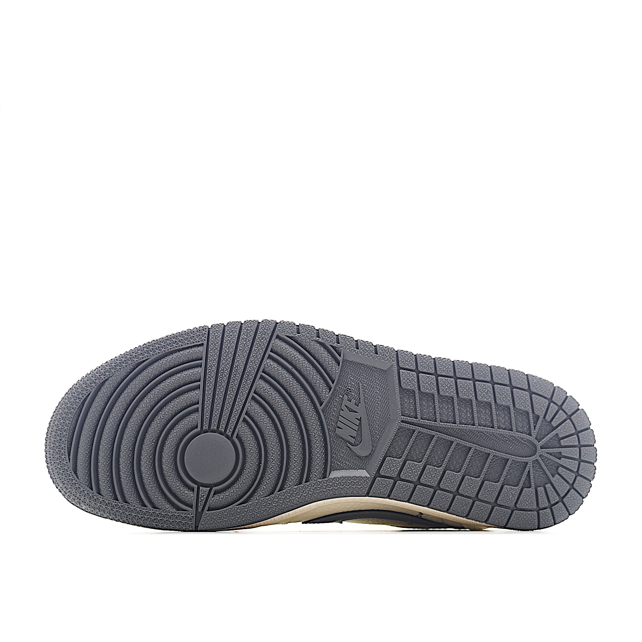 Travis Scott x Fragment Design x Air Jordan 1 Low SP AJ1 乔1 北面联名 米灰波浪 低帮文化休闲板鞋 XS2024-013