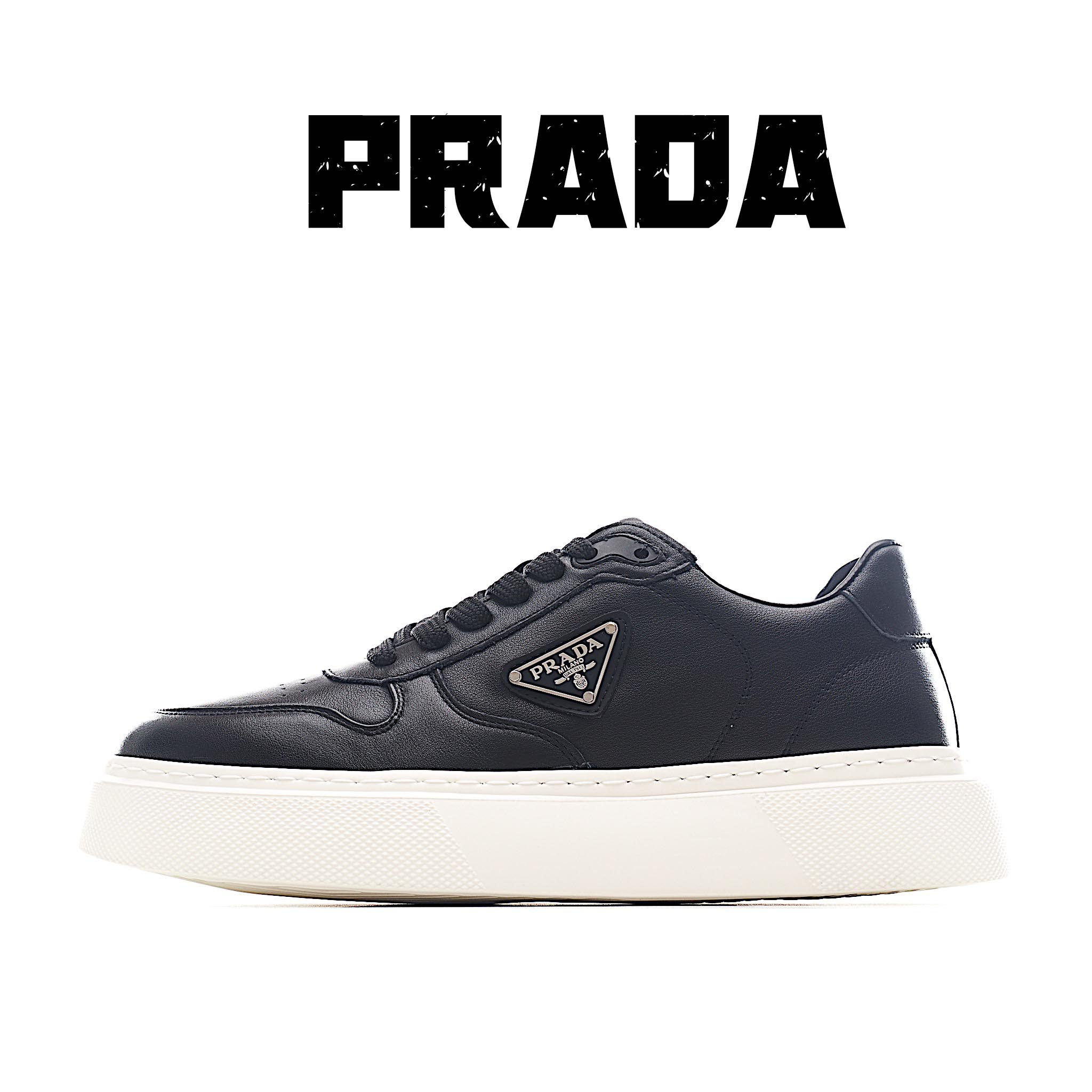 58-5.RP PRADA 普拉达 厚底徽标 低帮休闲运动鞋