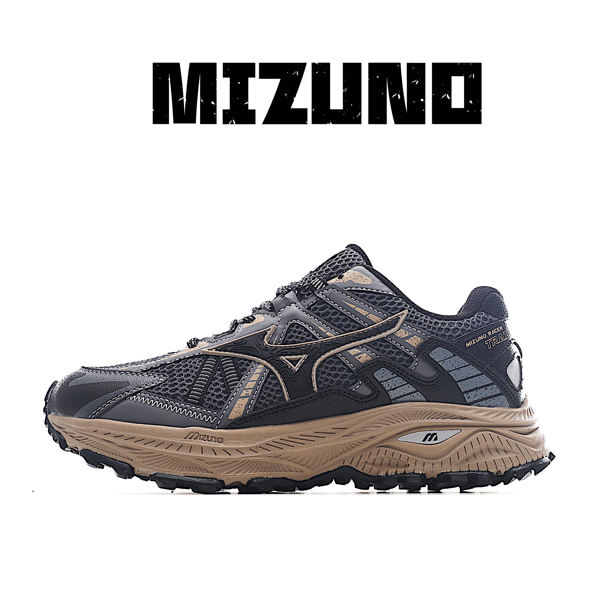 Mizuno 美津浓 Wave Rider Beta 复古时尚休闲舒适减震运动跑步鞋 D1GH223802
