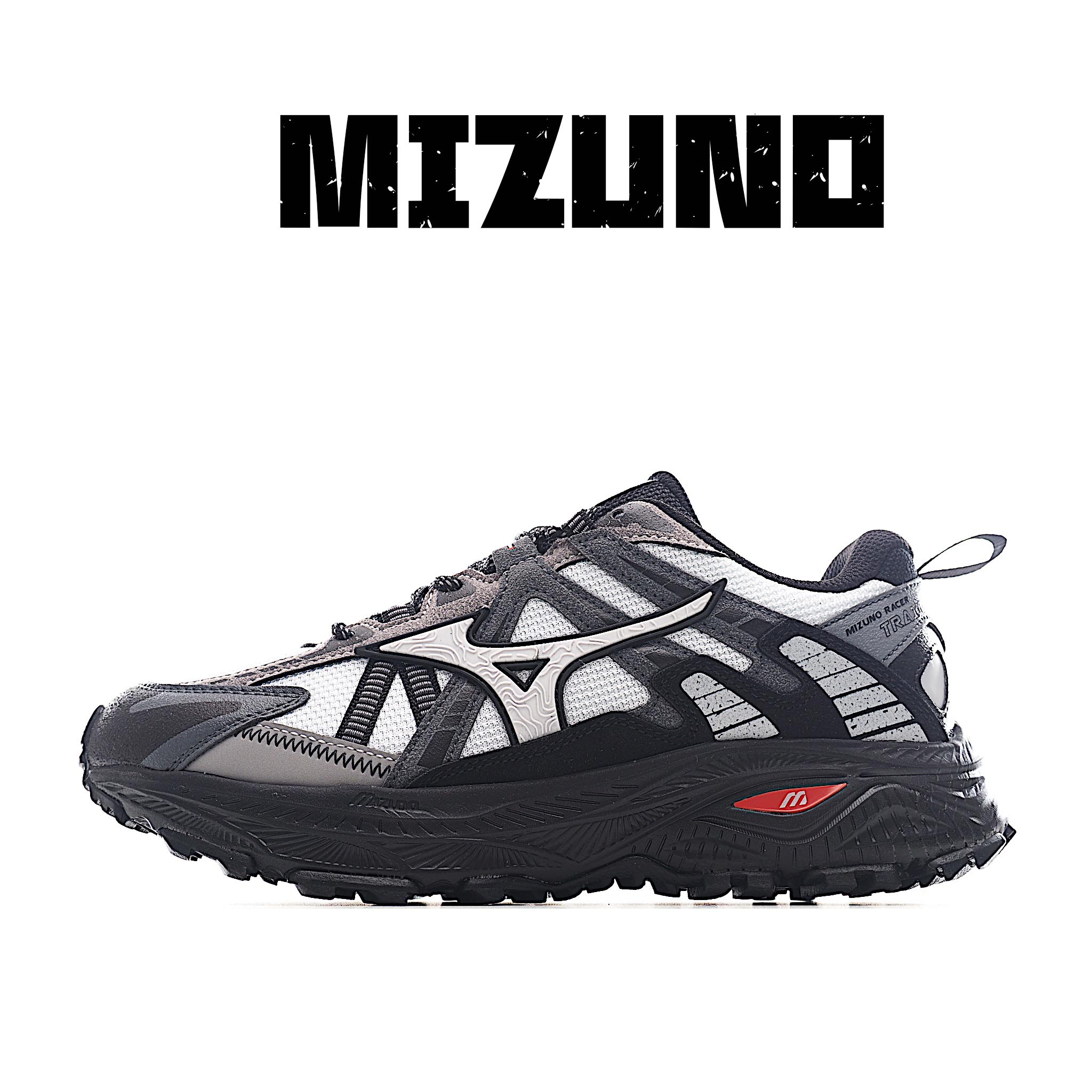 Mizuno 美津浓 Wave Rider Beta 复古时尚休闲舒适减震运动跑步鞋 D1GH22