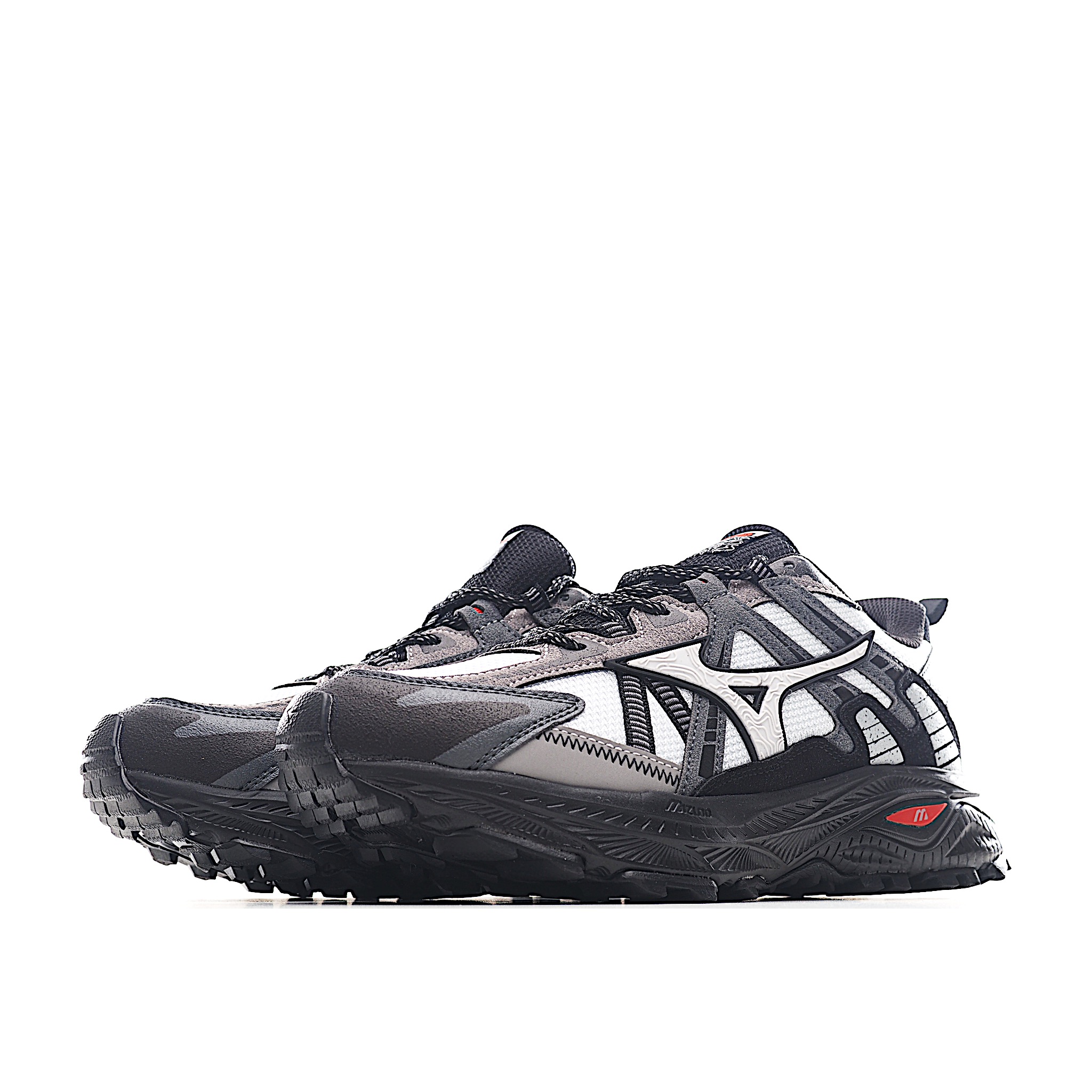 Mizuno 美津浓 Wave Rider Beta 复古时尚休闲舒适减震运动跑步鞋 D1GH22