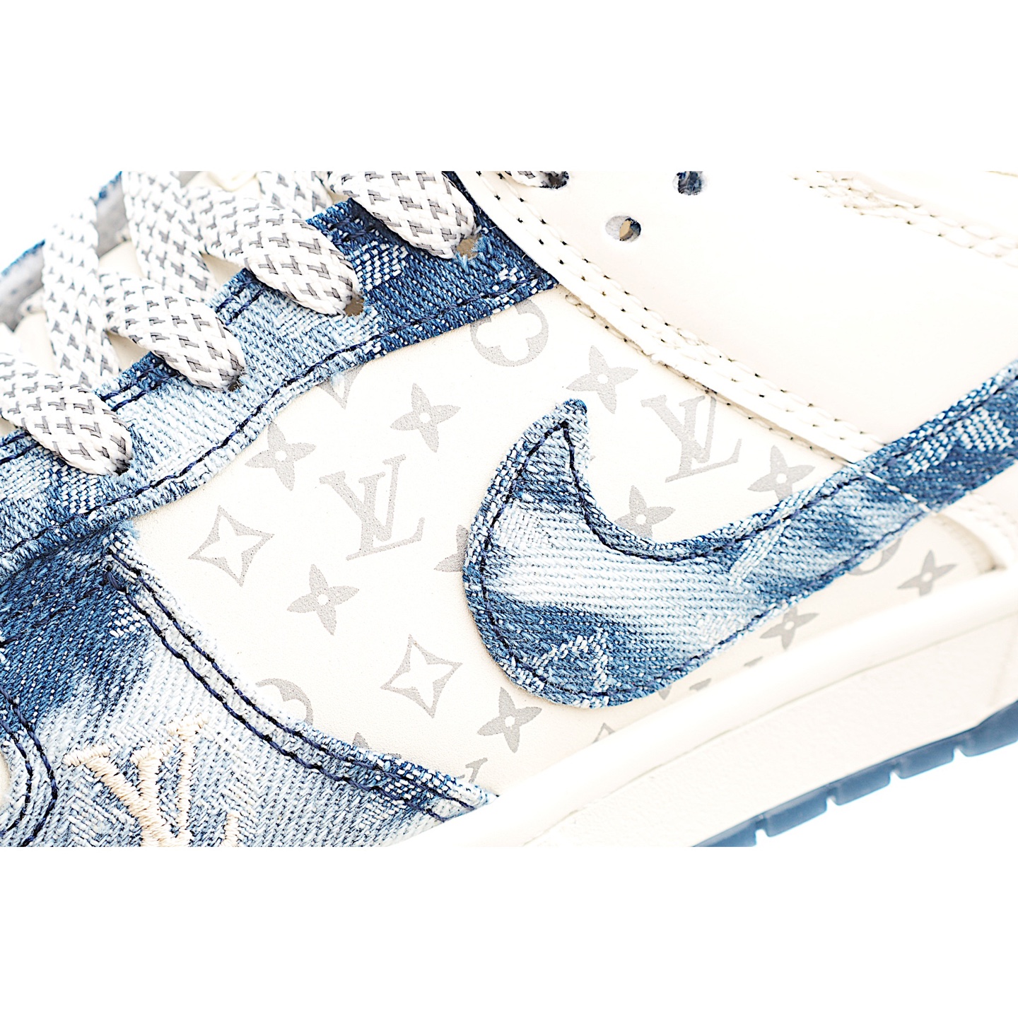 Nike SB Dunk Low LV联名v蓝牛仔 周年高端定制 低帮休闲板鞋 CH8311-287
