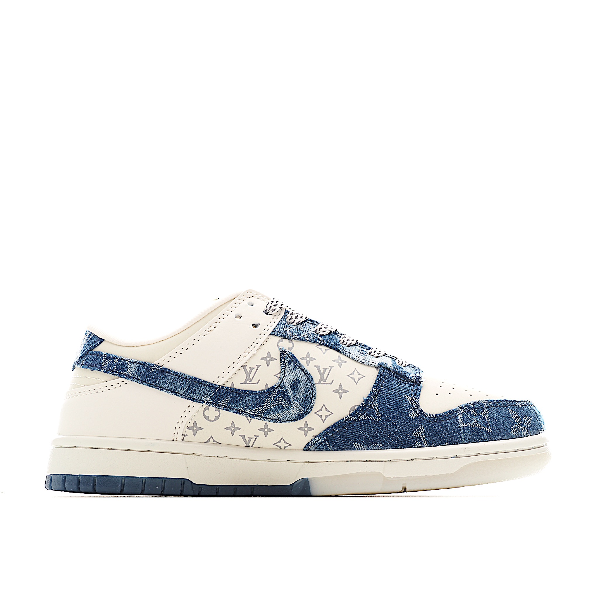 Nike SB Dunk Low LV联名v蓝牛仔 周年高端定制 低帮休闲板鞋 CH8311-287