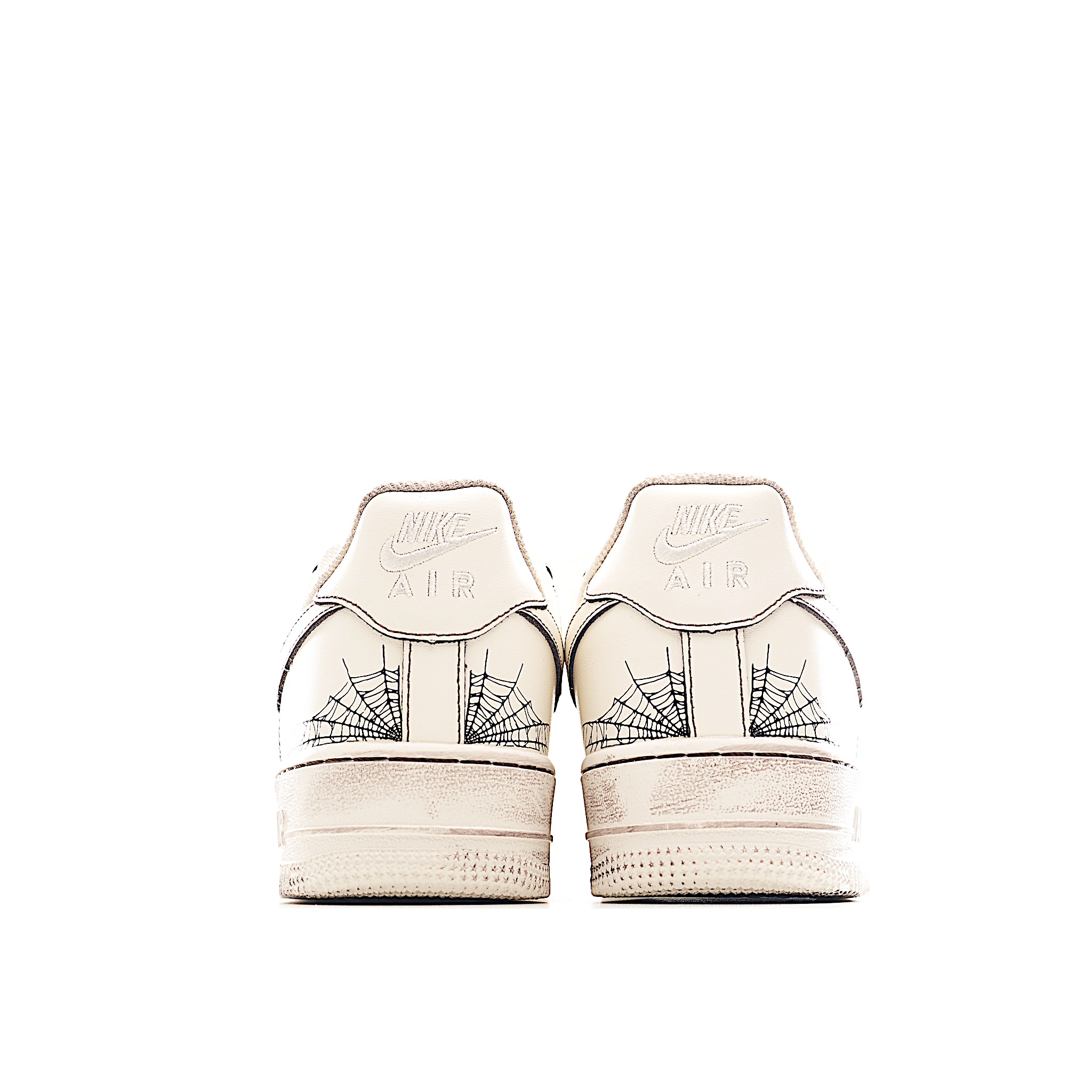 “古宅蛛网”Nike Air Force 1 “Cobweb”空军一号定制低帮板鞋 315221-333