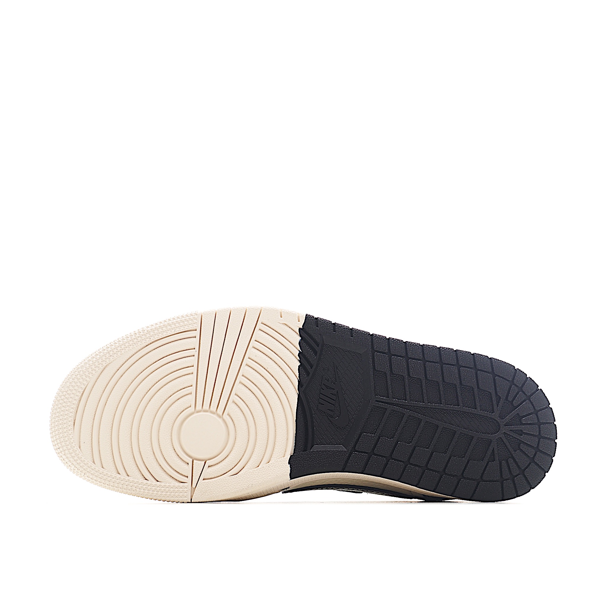 Travis Scott x Fragment Design x Air Jordan 1 Low SP AJ1 乔1 蛇年限定 双拼黑蛇纹 低帮文化休闲板鞋 YX5066-306