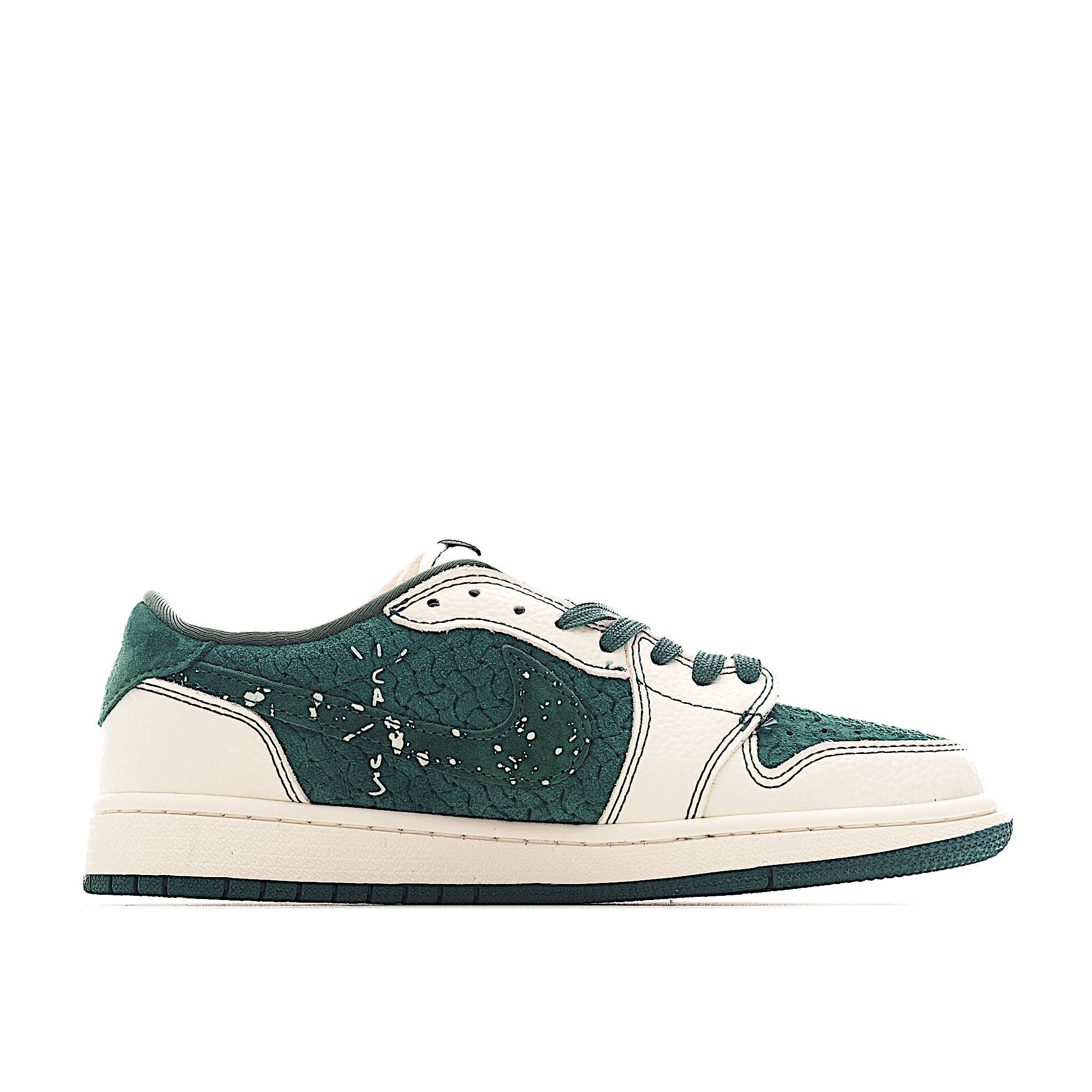 Travis Scott x Fragment Design x Air Jordan 1 Low SP AJ1 乔1 低帮文化休闲板鞋 xs2024-008