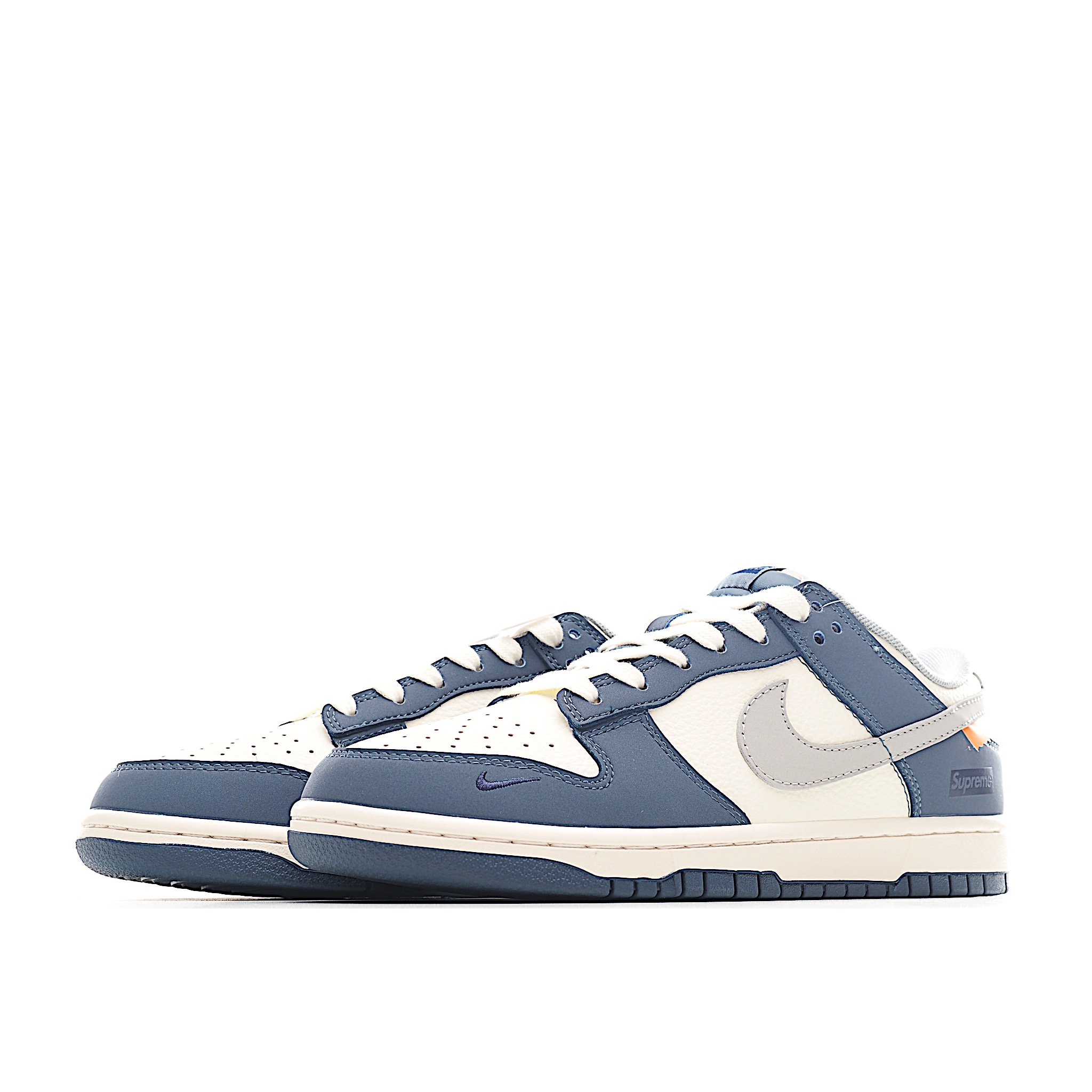 62-4.WY Nike SB Dunk Low x Supreme 海军白灰 XD1588-207