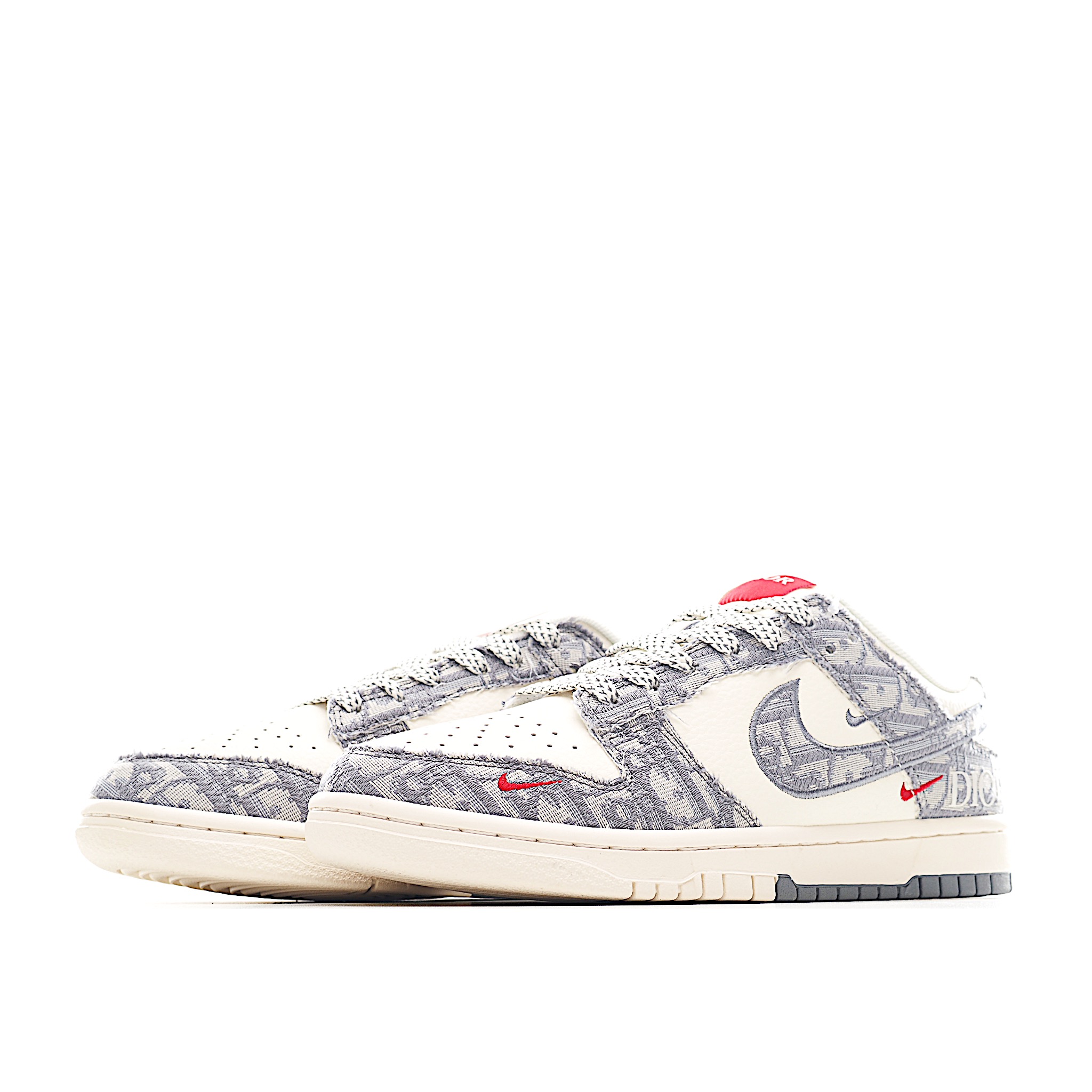 Dior x Nike Dunk Low 织布灰勾 SJ2558-013