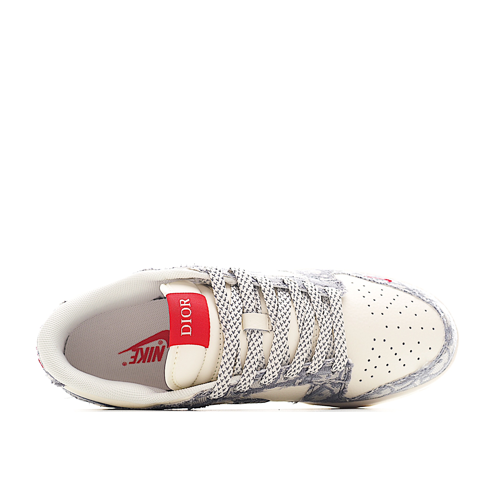 Dior x Nike Dunk Low 织布灰勾 SJ2558-013