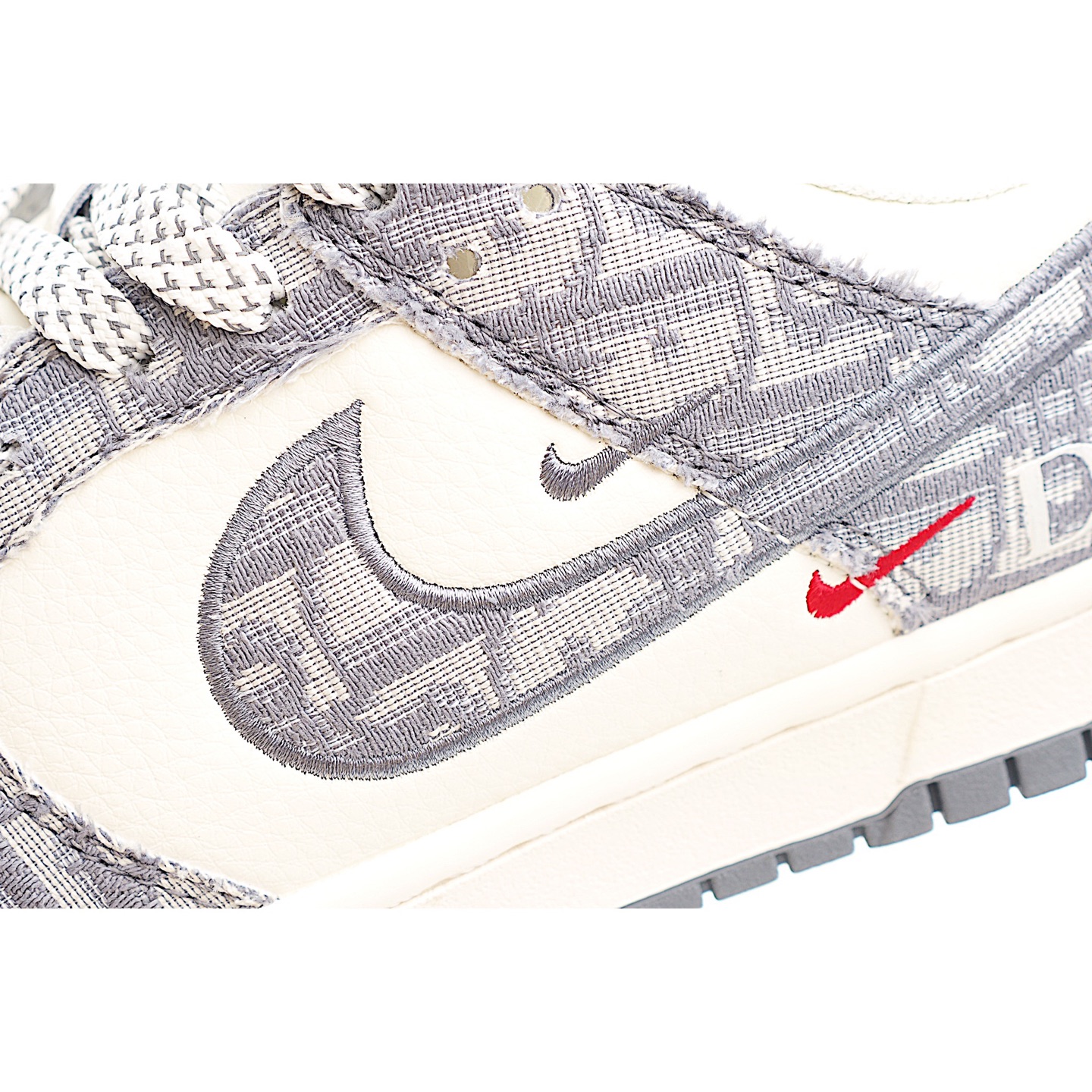 Dior x Nike Dunk Low 织布灰勾 SJ2558-013