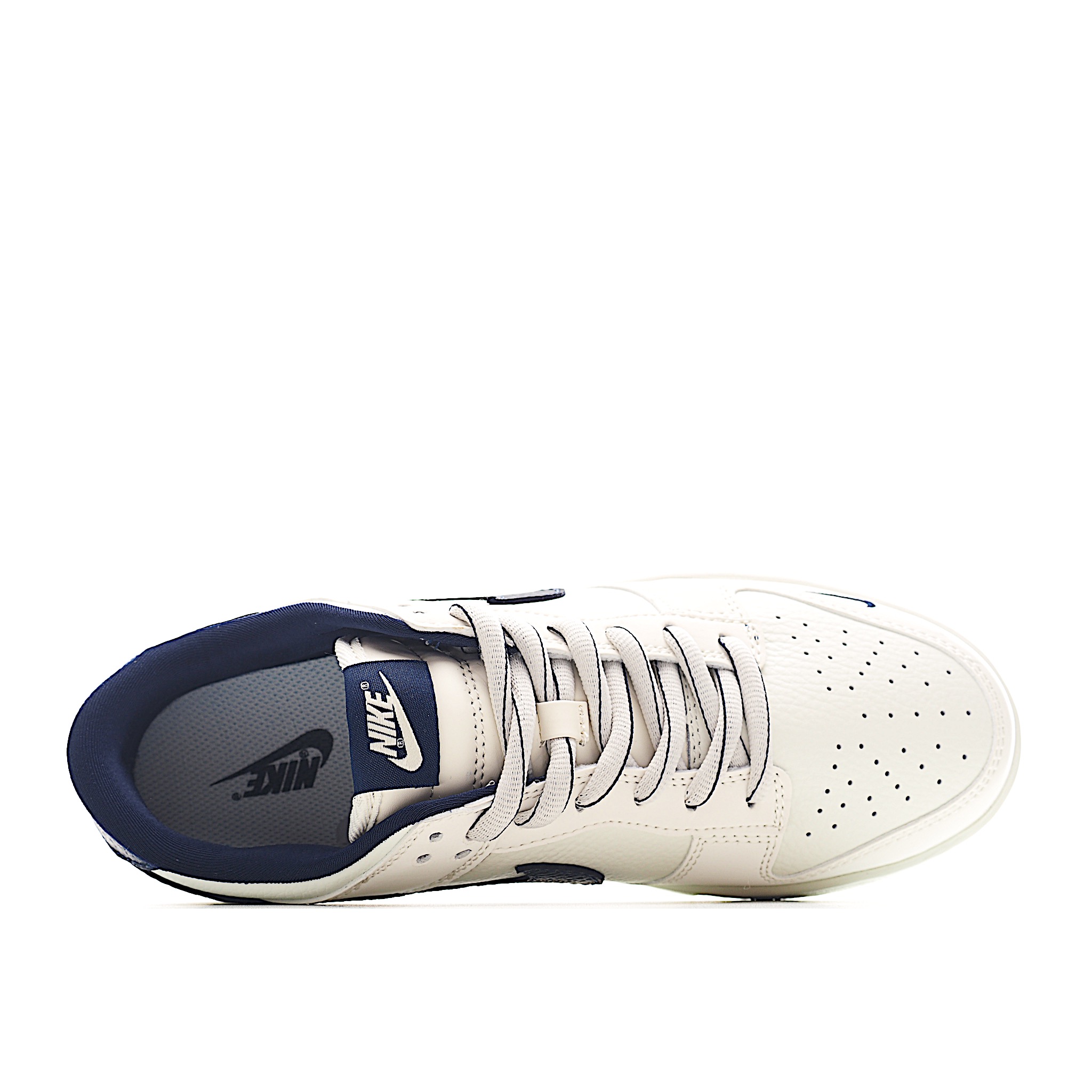 Nike SB Dunk Low 联名三勾 奶白深蓝 低帮休闲板鞋 SC9207-402