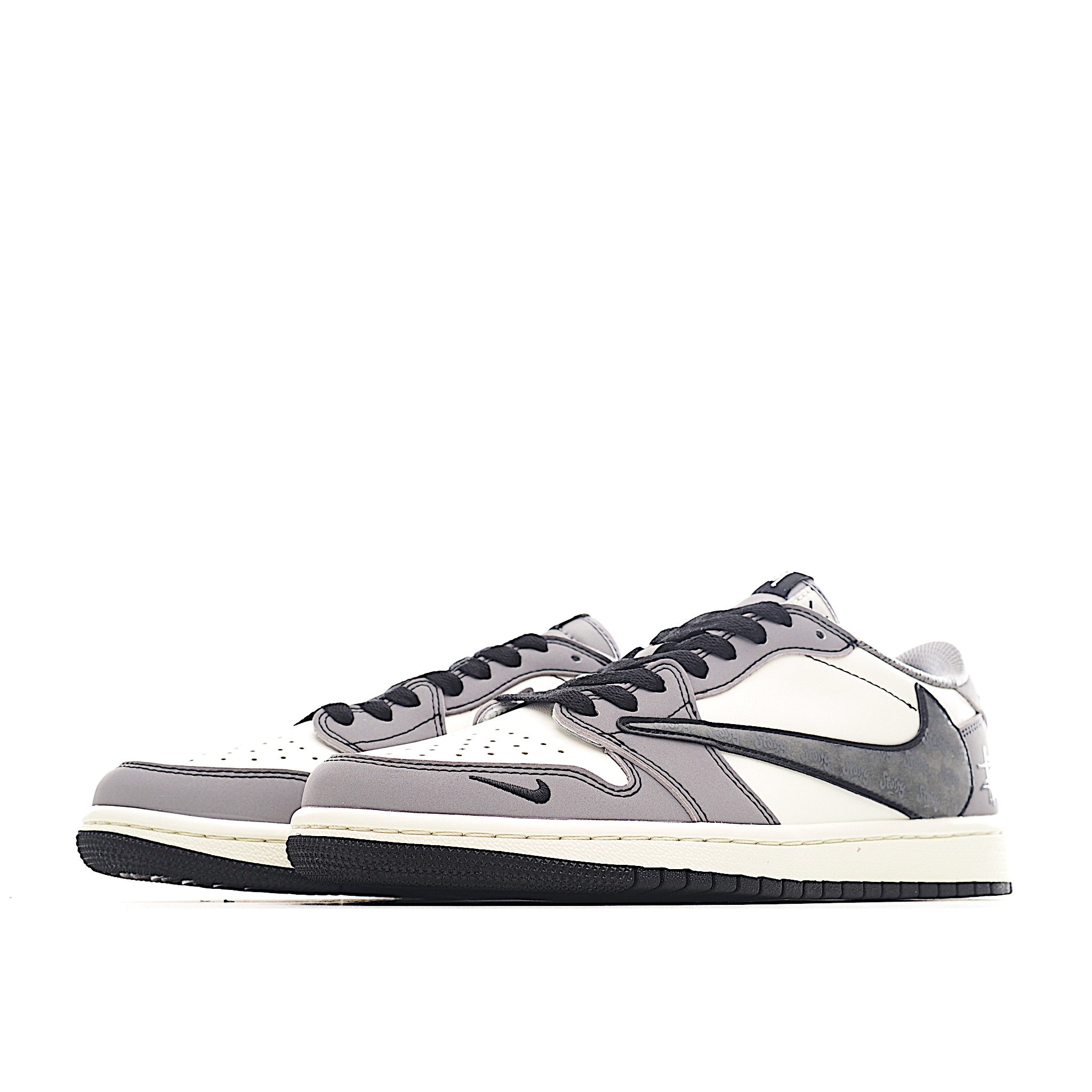 stussy x Travis Scott Air Jordan 1 Low 斯图西联名倒钩 XD1568-109