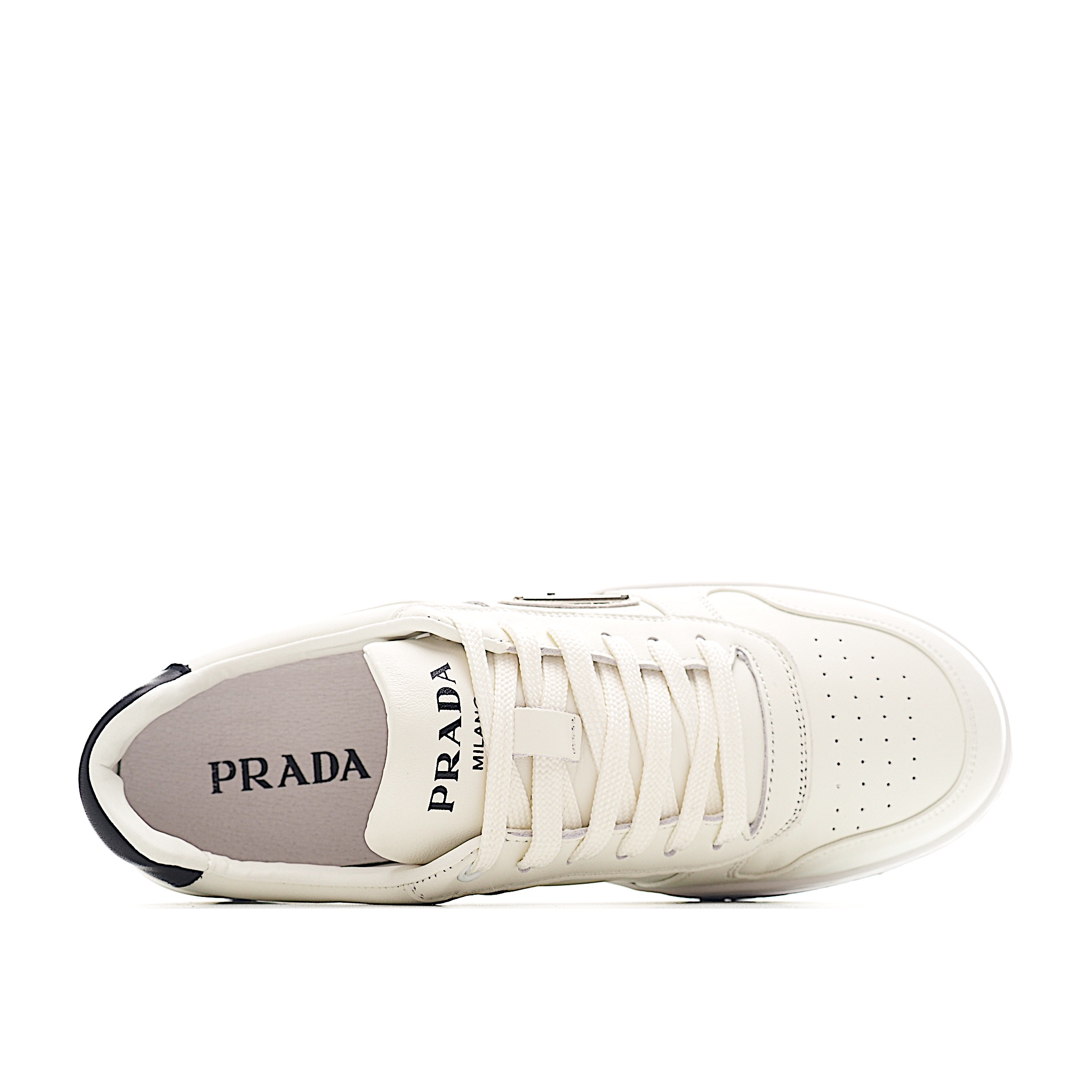 PRADA 普拉达马龙同款低帮男鞋运动休闲板鞋