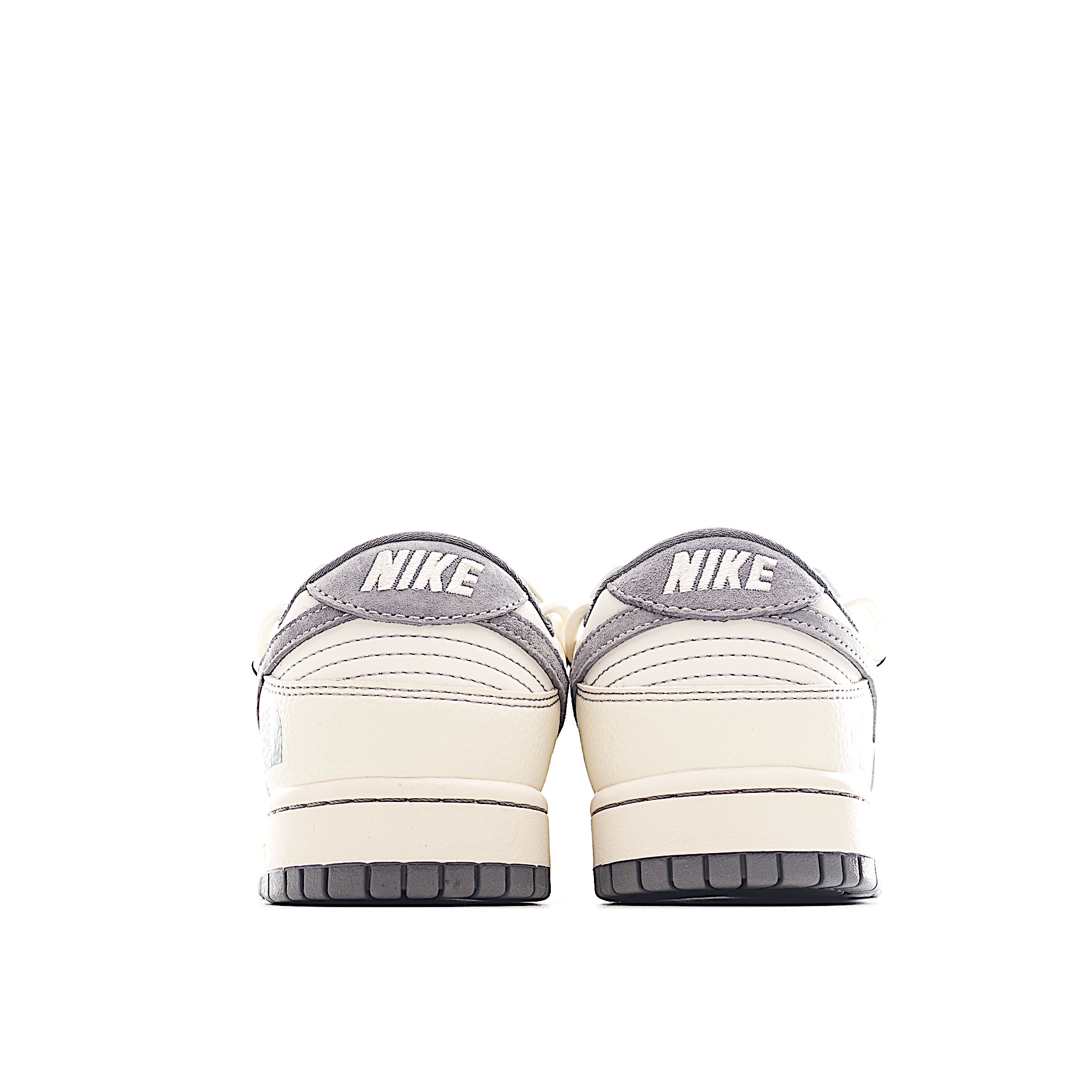 300 Nike SB Dunk Low 北面系列 绑带米白灰勾 周年高端定制 低帮休闲板鞋 YX5066-285