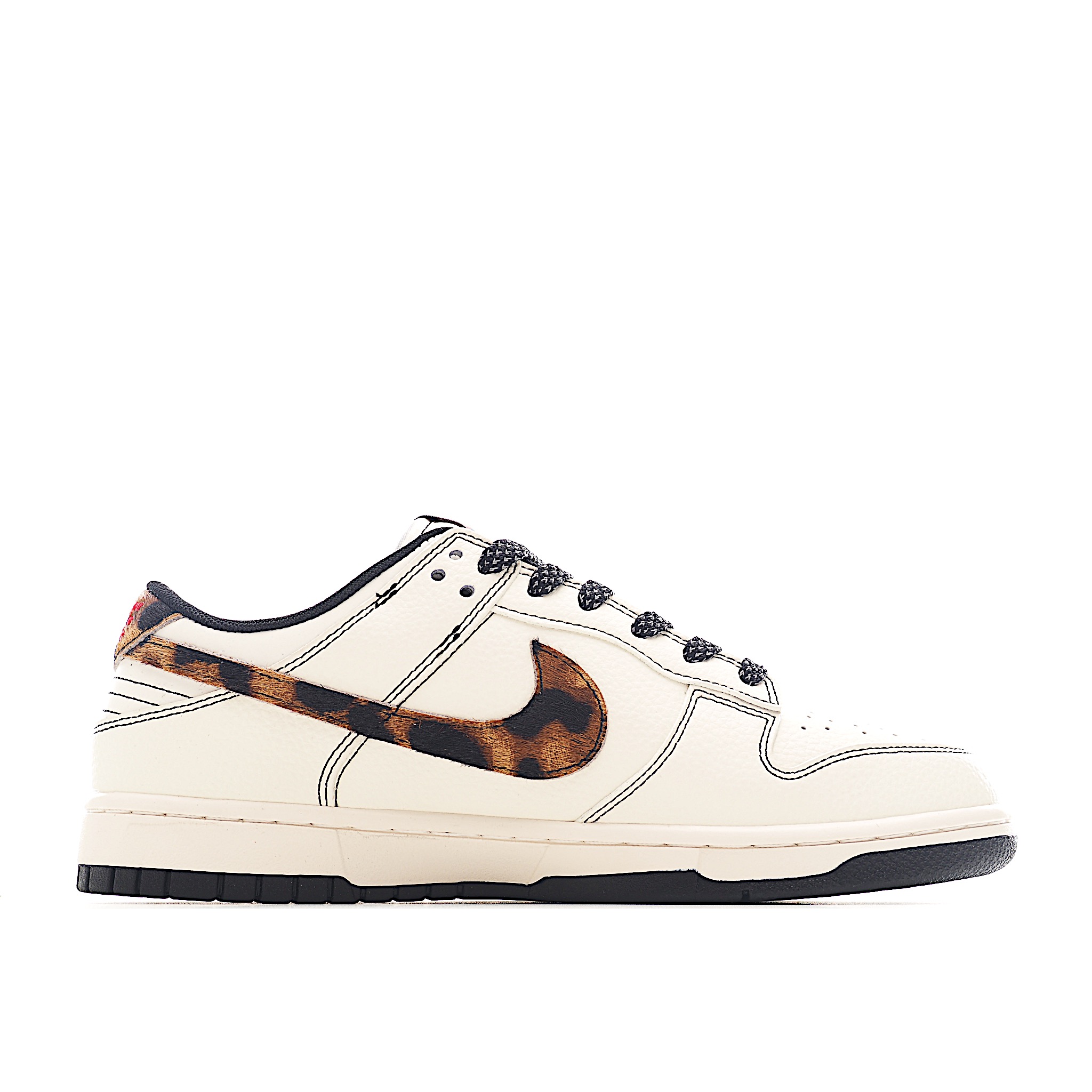 Nike SB Dunk Low Supreme联名 豹纹 周年高端定制 低帮休闲板鞋 ZH2598-269