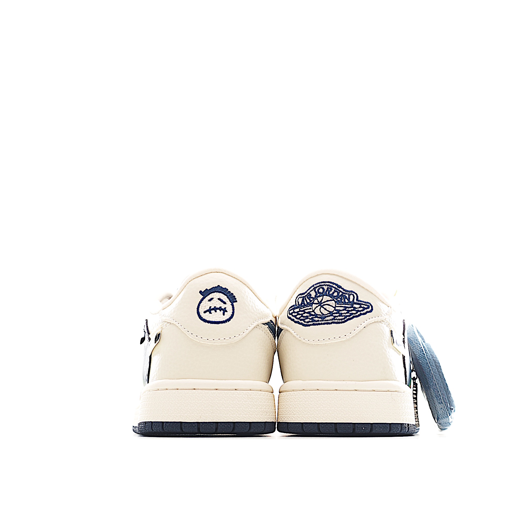 Travis Scott x Fragment Design x Air Jordan 1 Low SP AJ1 乔1 古驰联名 绿红条纹勾 低帮文化休闲板鞋 XS2024-027
