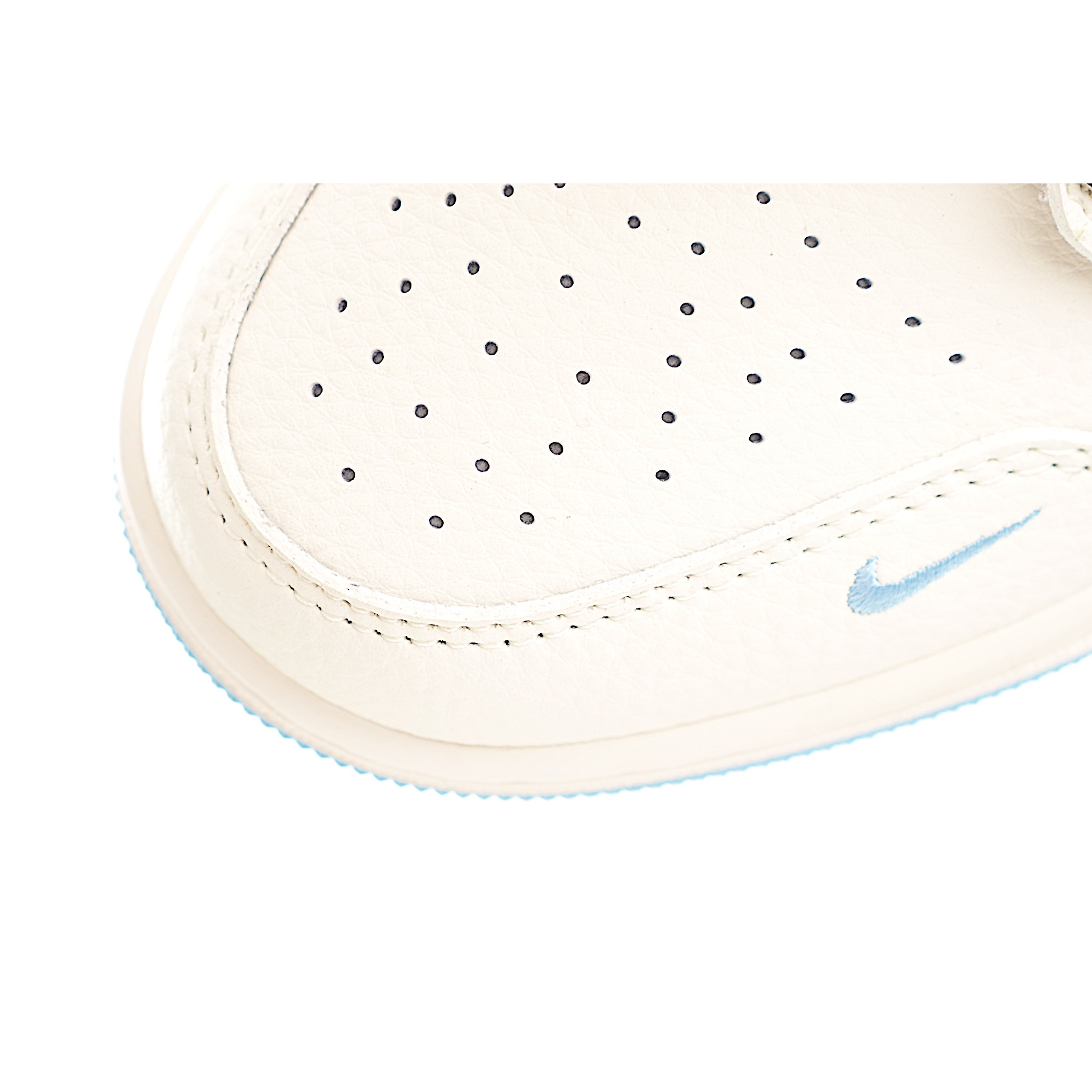 Air Jordan 1 Low AJ1 乔1 斯图西联名 白蓝立体勾 高端定制 低帮复古篮球鞋 XS6086-559