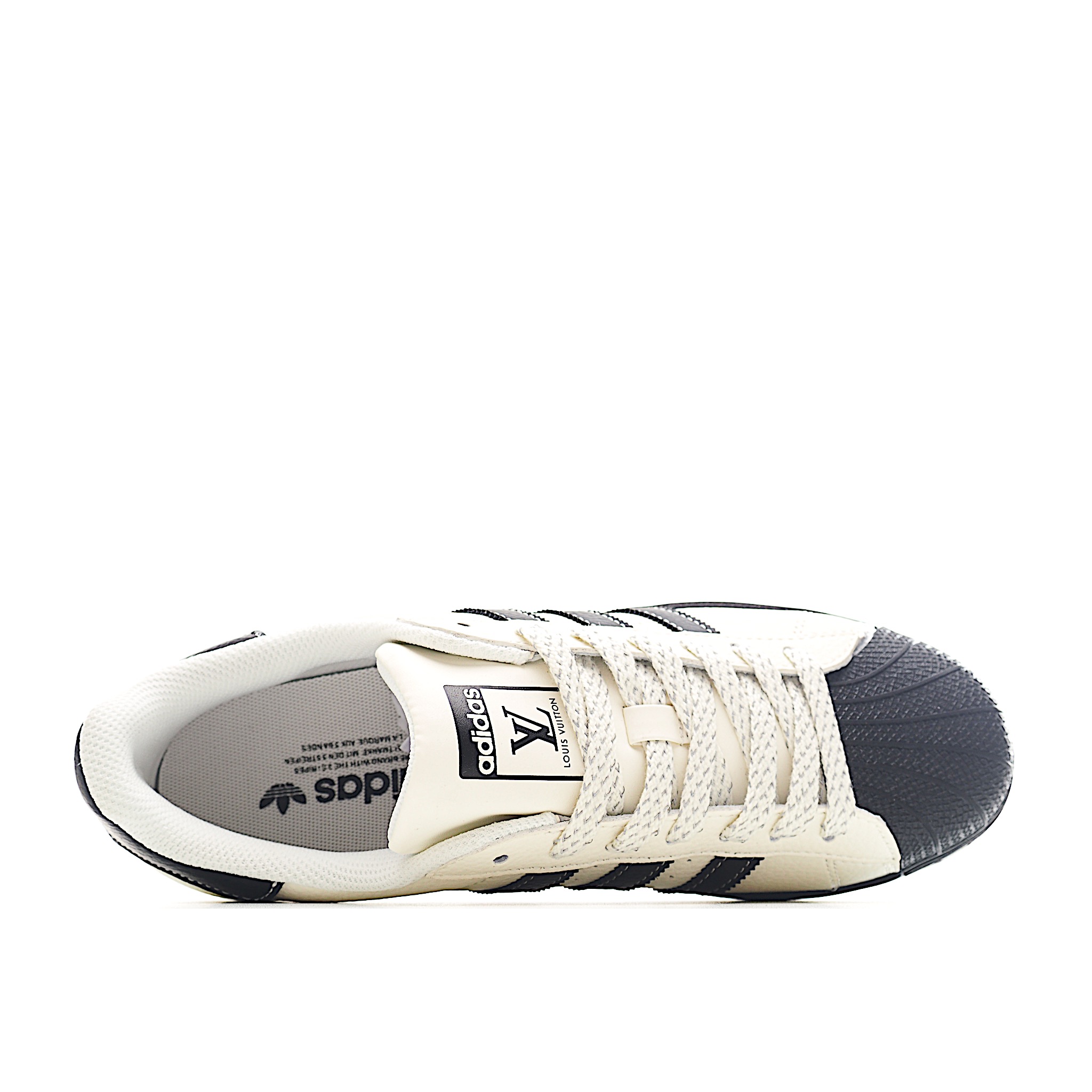 AD Originals Superstar x Louis Vuitton 白黑 HD2203