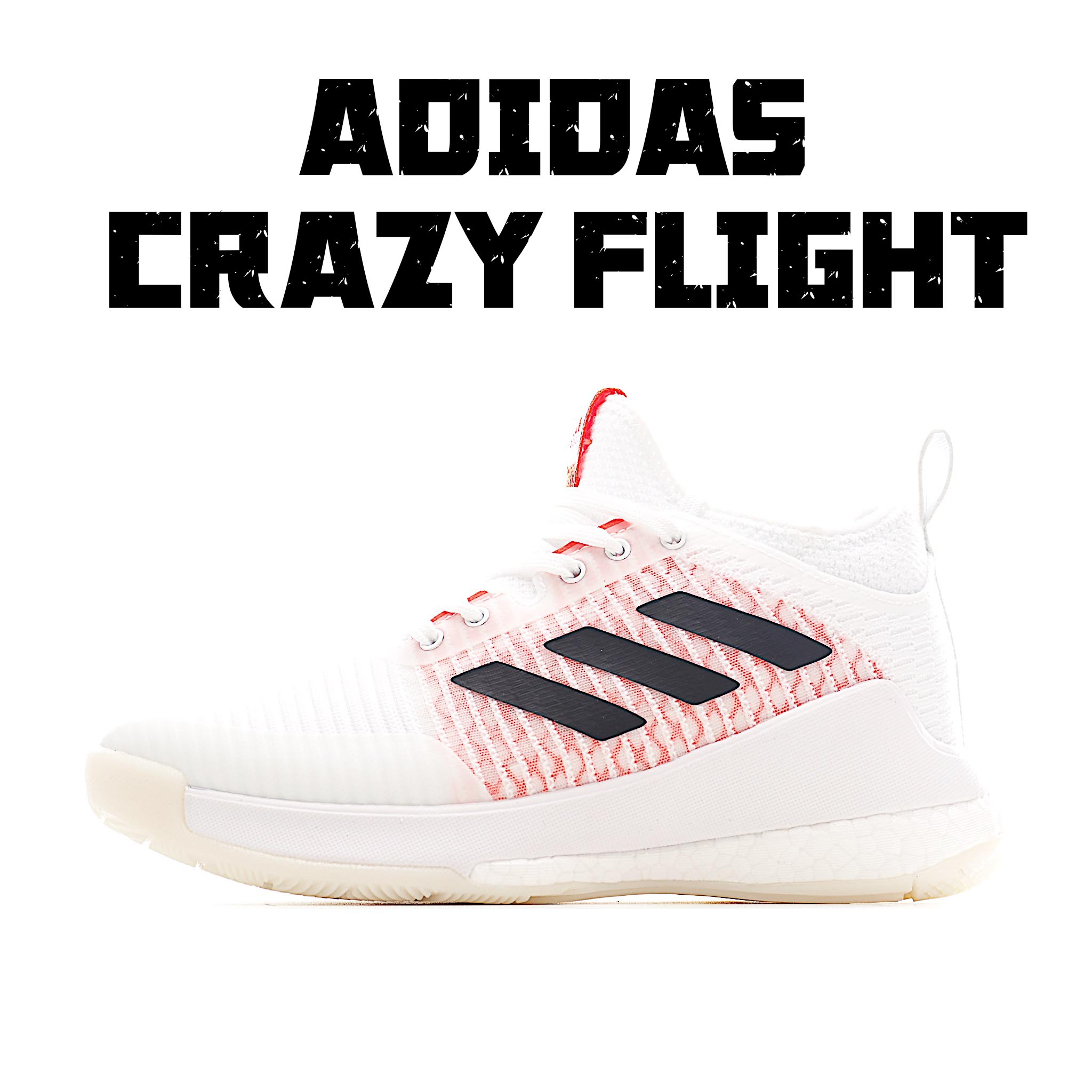 ADIDAS CRAZYFLIGHT MID运动鞋记忆回弹BOOST真爆大底 运动排球鞋 FZ4675